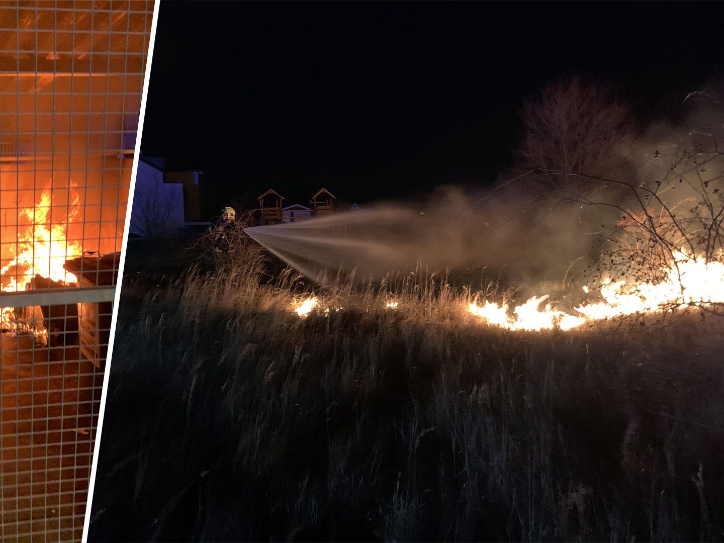 Die Freiwillige Feuerwehr Wiener Neustadt hatte in der Silvesternacht 13 Einsätze.
