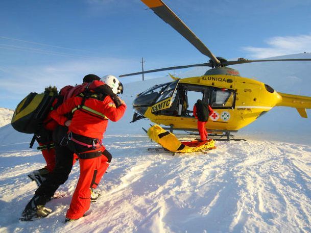 Skifahrerin schwer verletzt