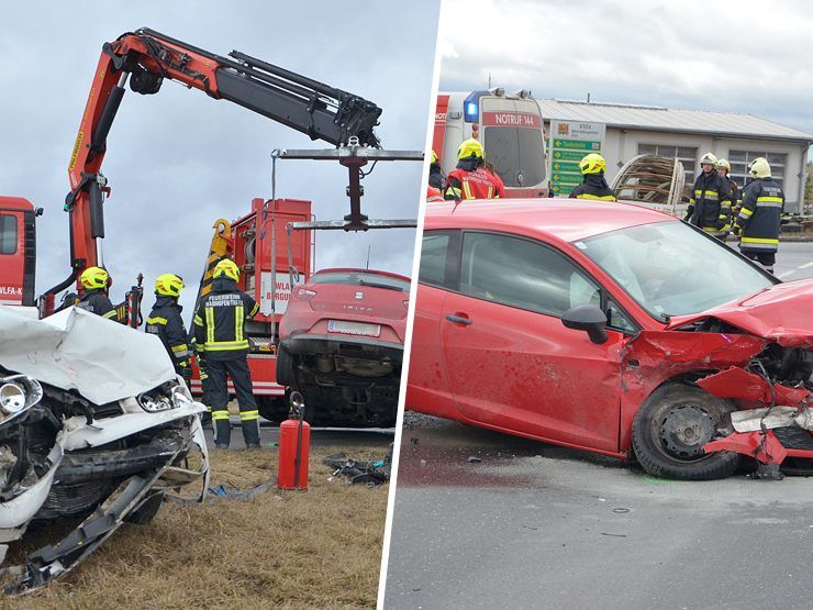 Drei Feuerwehren standen bei den Bergungsarbeiten im Einsatz.