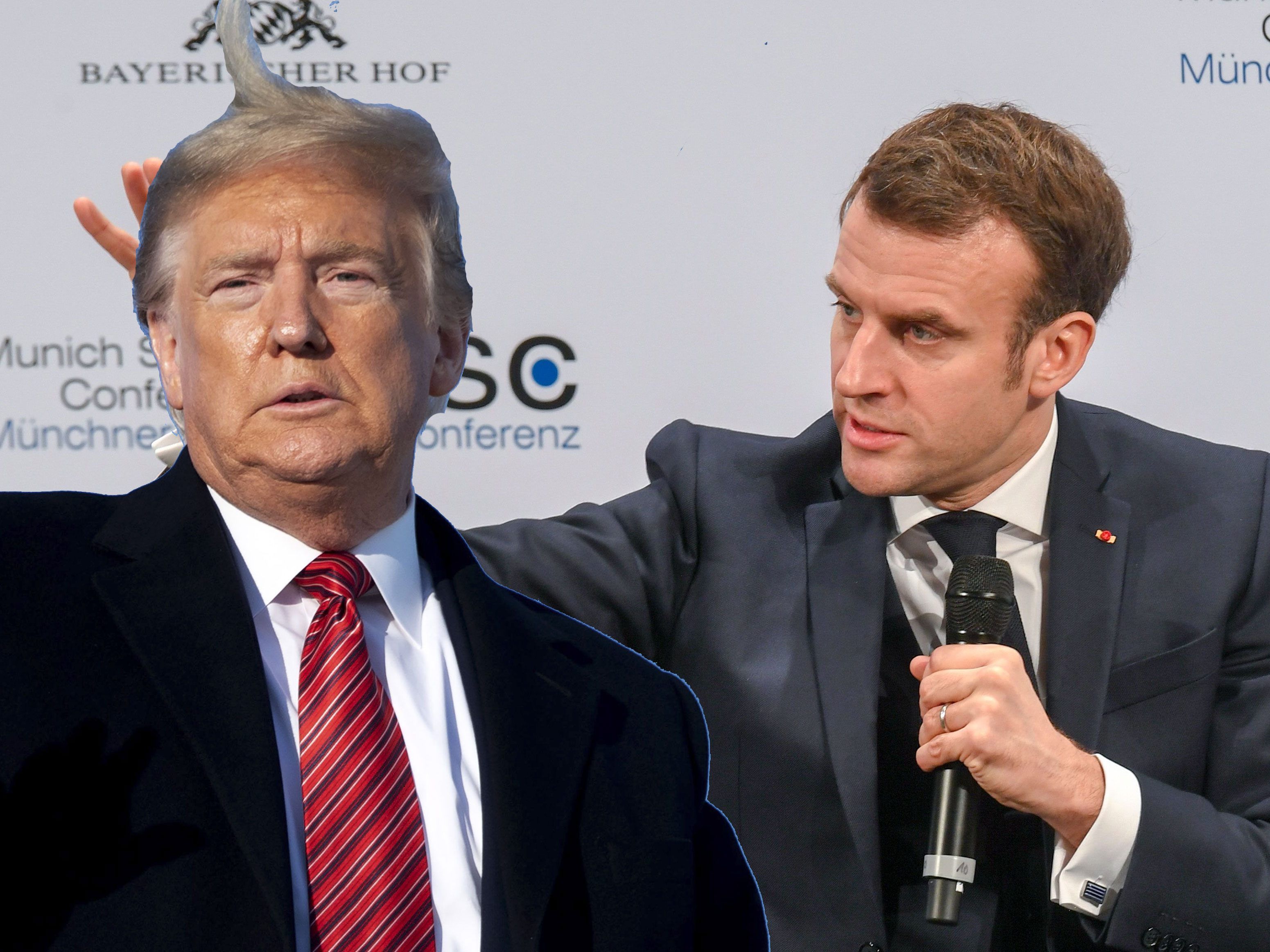 Macron sieht "Schwächung des Westens" Macron sieht "Schwächung des Westens"