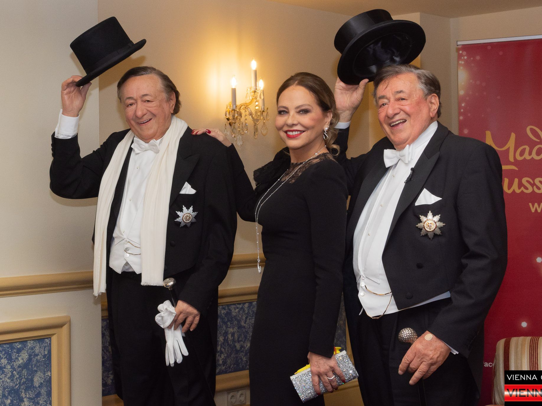 Abholung von Ornella Muti durch BM Richard Lugner - Grand Hotel Wien - 20.02.2020