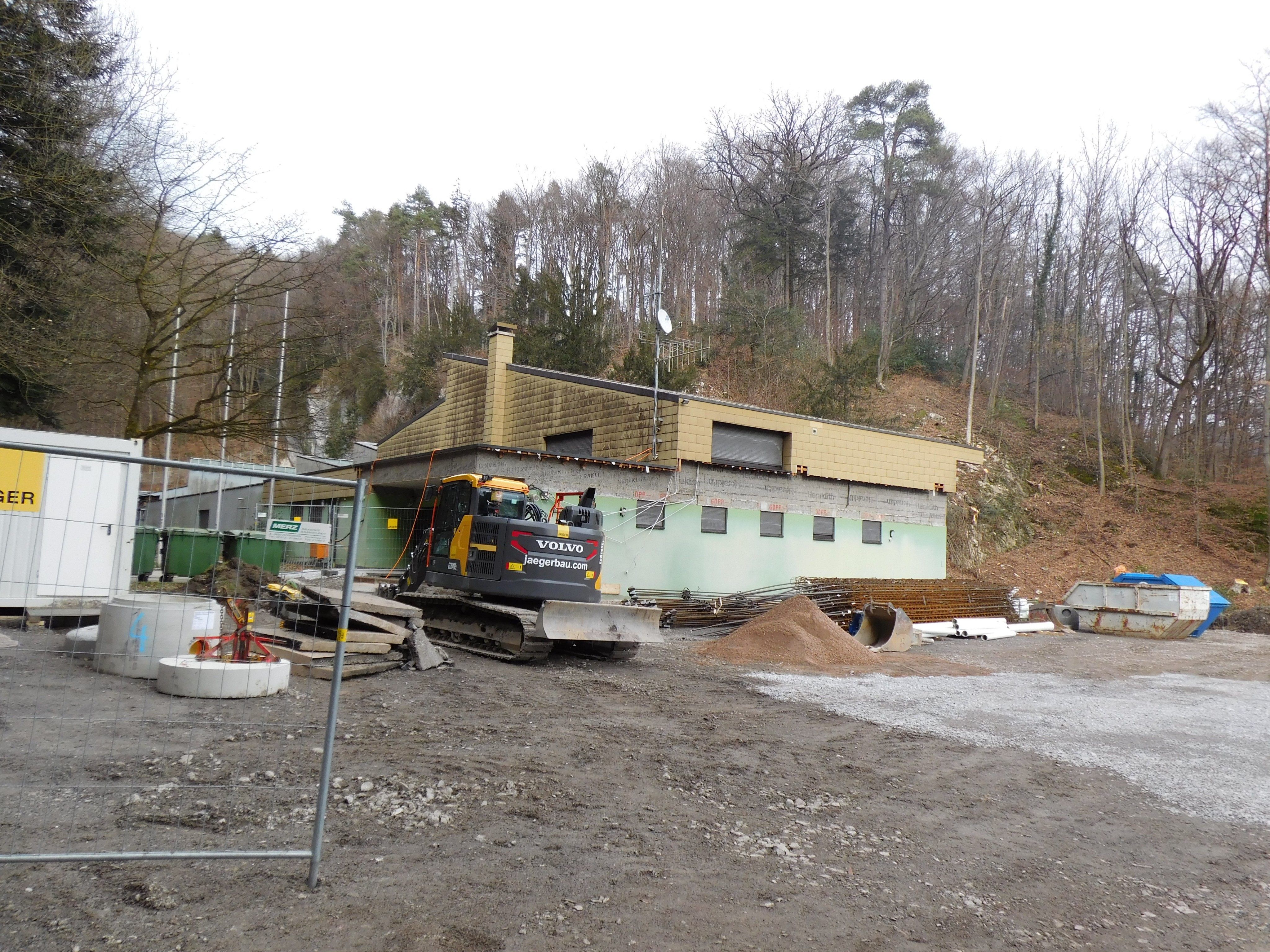 Die Schießanlage im Birken wird durch ein modernes Trainingzentrum erweitert.