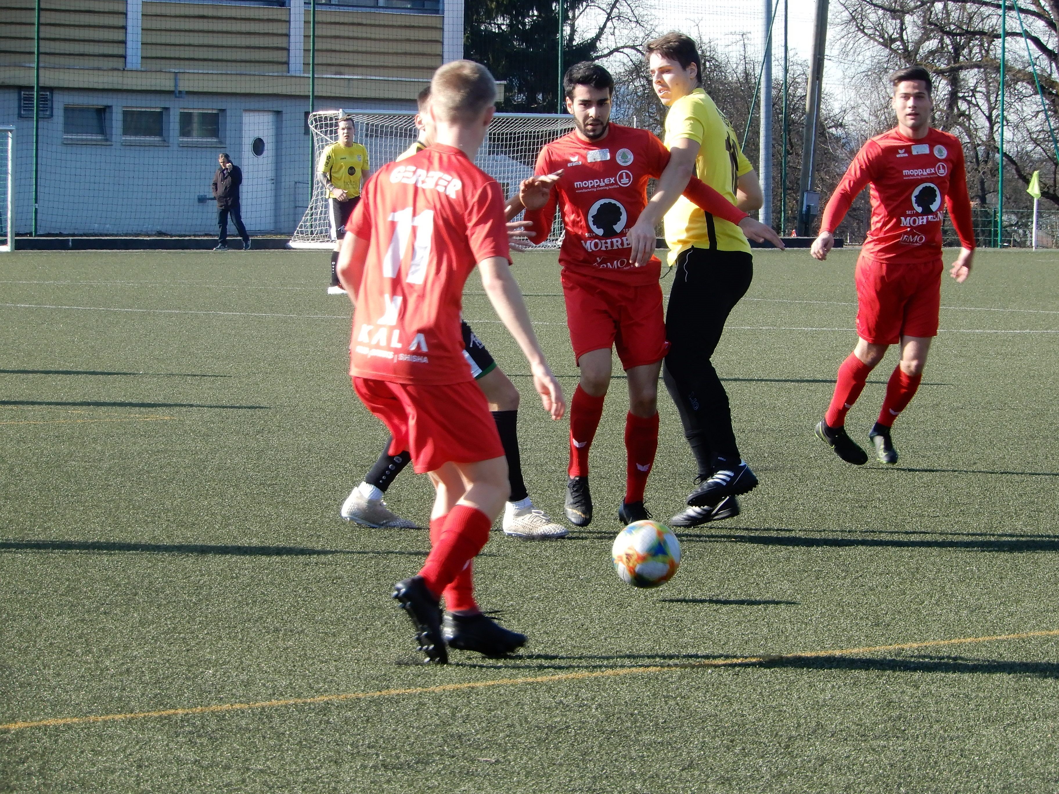 Die zweite Mannschaft des FC Dornbirn musste sich beim Testspiel gegen Krumbach mit einem Unentschieden zufriedengeben.