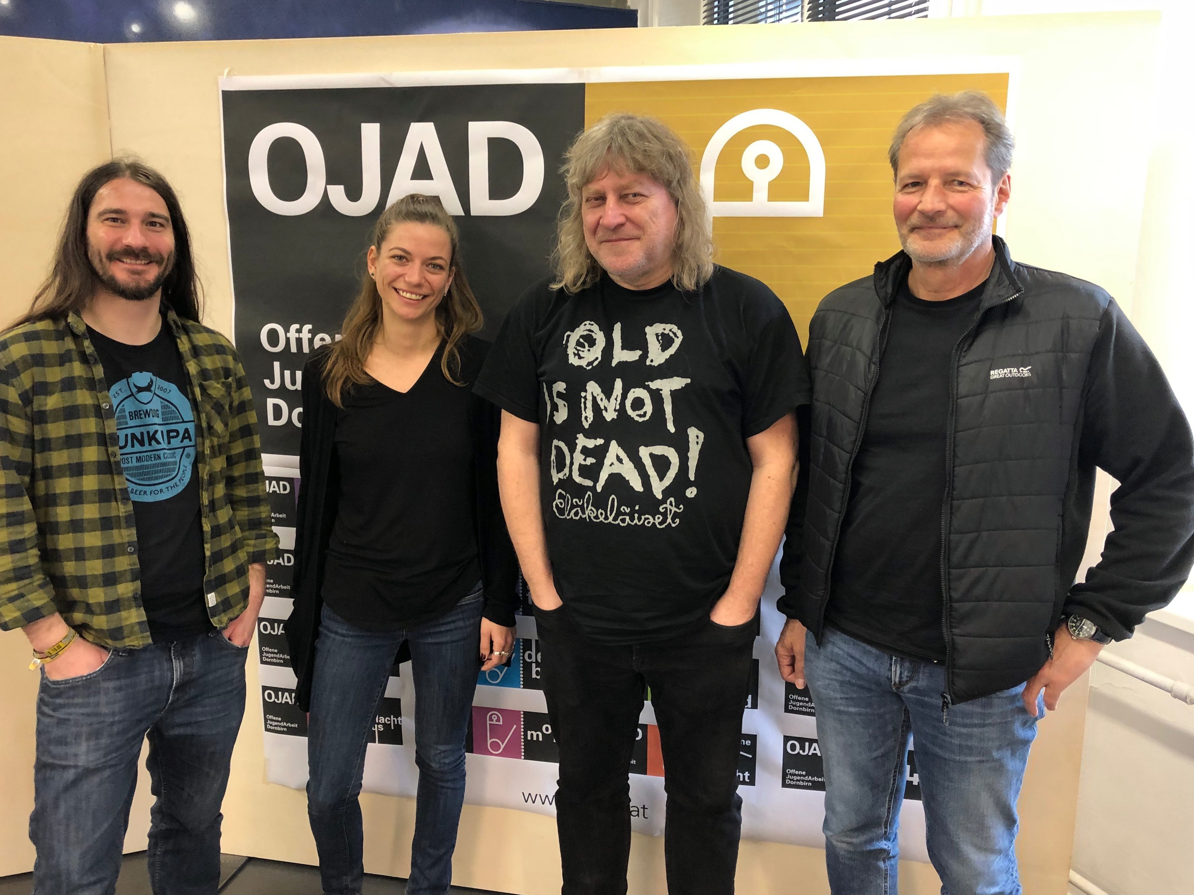 Sebastian Mischitz, Martina Nachbaur, Klaus Farin, Kurt Nachbaur (vl)