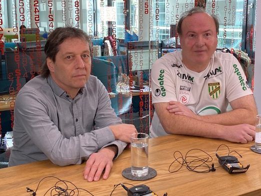 Bernd Bösch mit Thomas Knobel Bernd Bösch mit Thomas Knobel