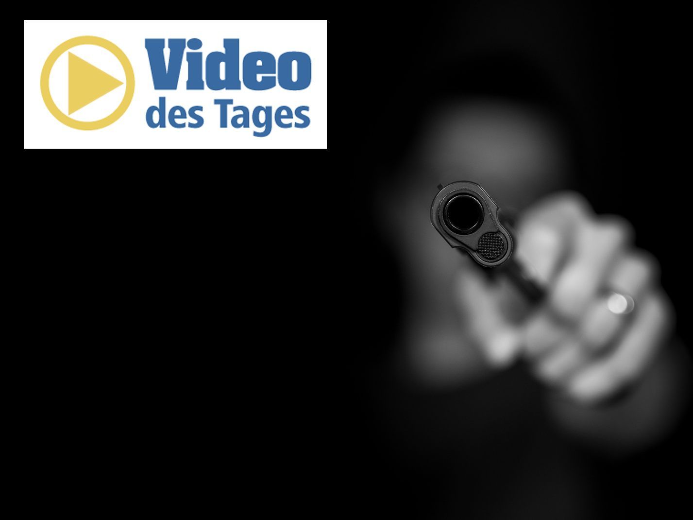 Der Räuber konnte von den Polizisten gestoppt werden.