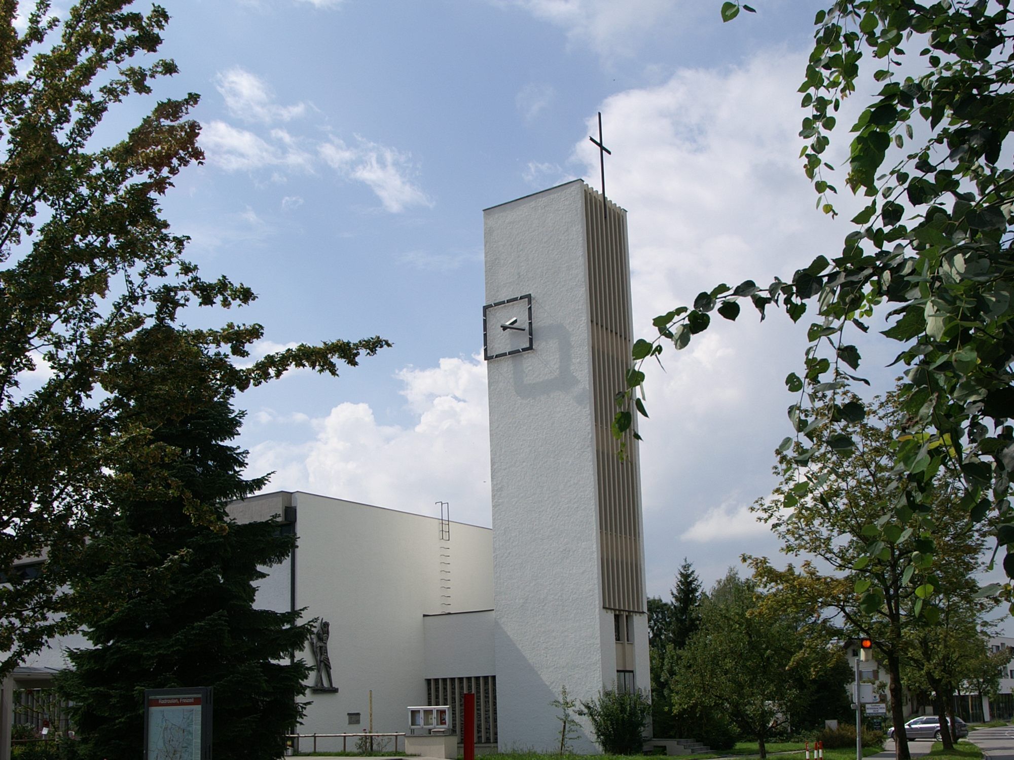 Die Pfarrkirche St. Christoph im Rohrbach