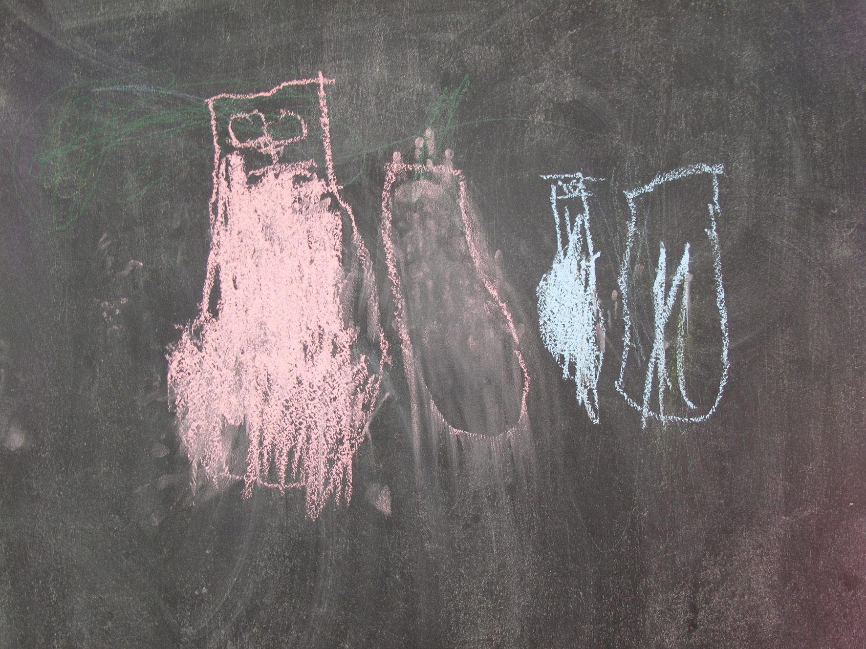 Tafelbild "Barbapapa-Familie"