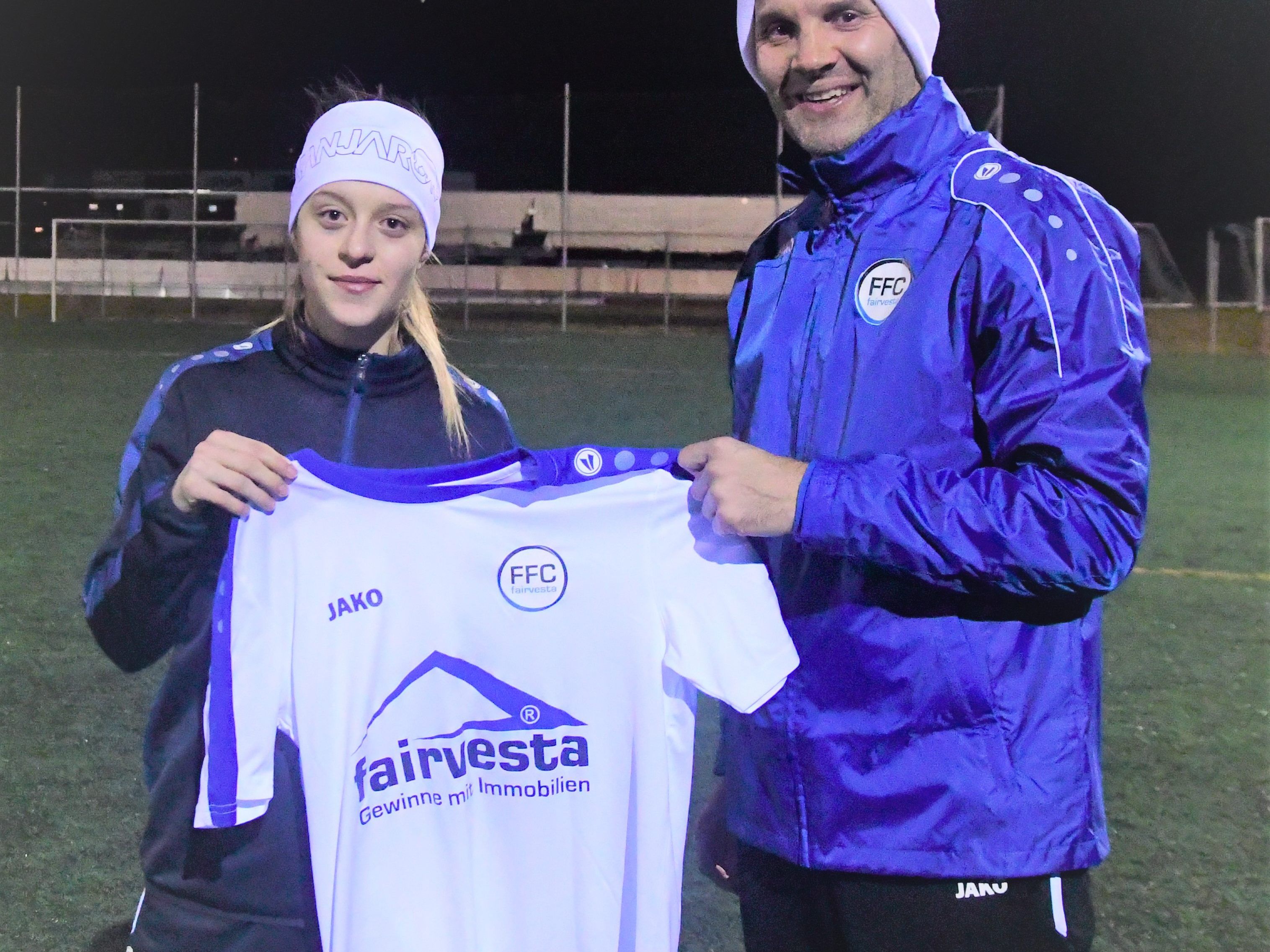 Waris Kurtovic und Trainer Ladislav Hevessy