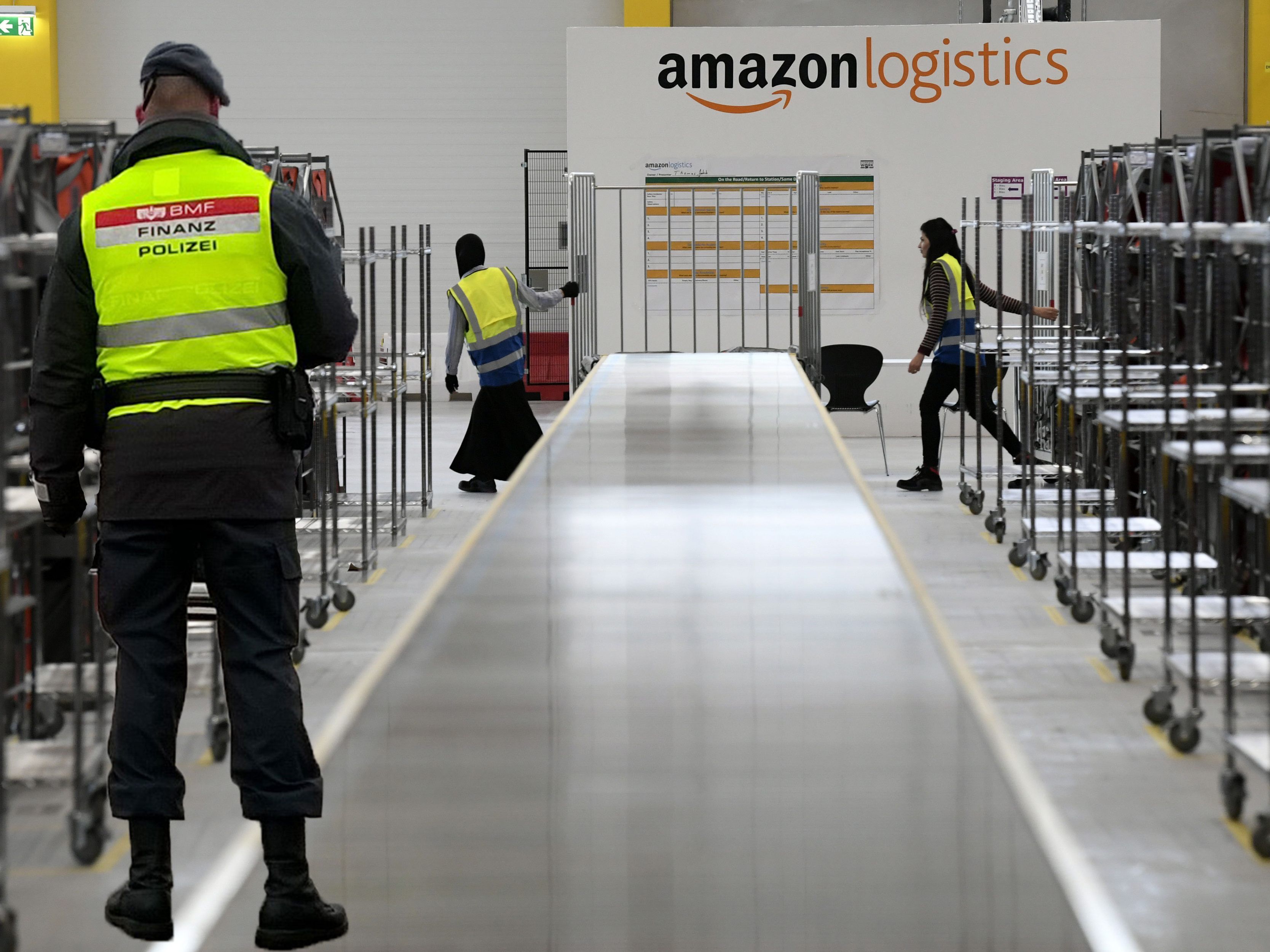 Großrazzia bei Amazon Österreich.