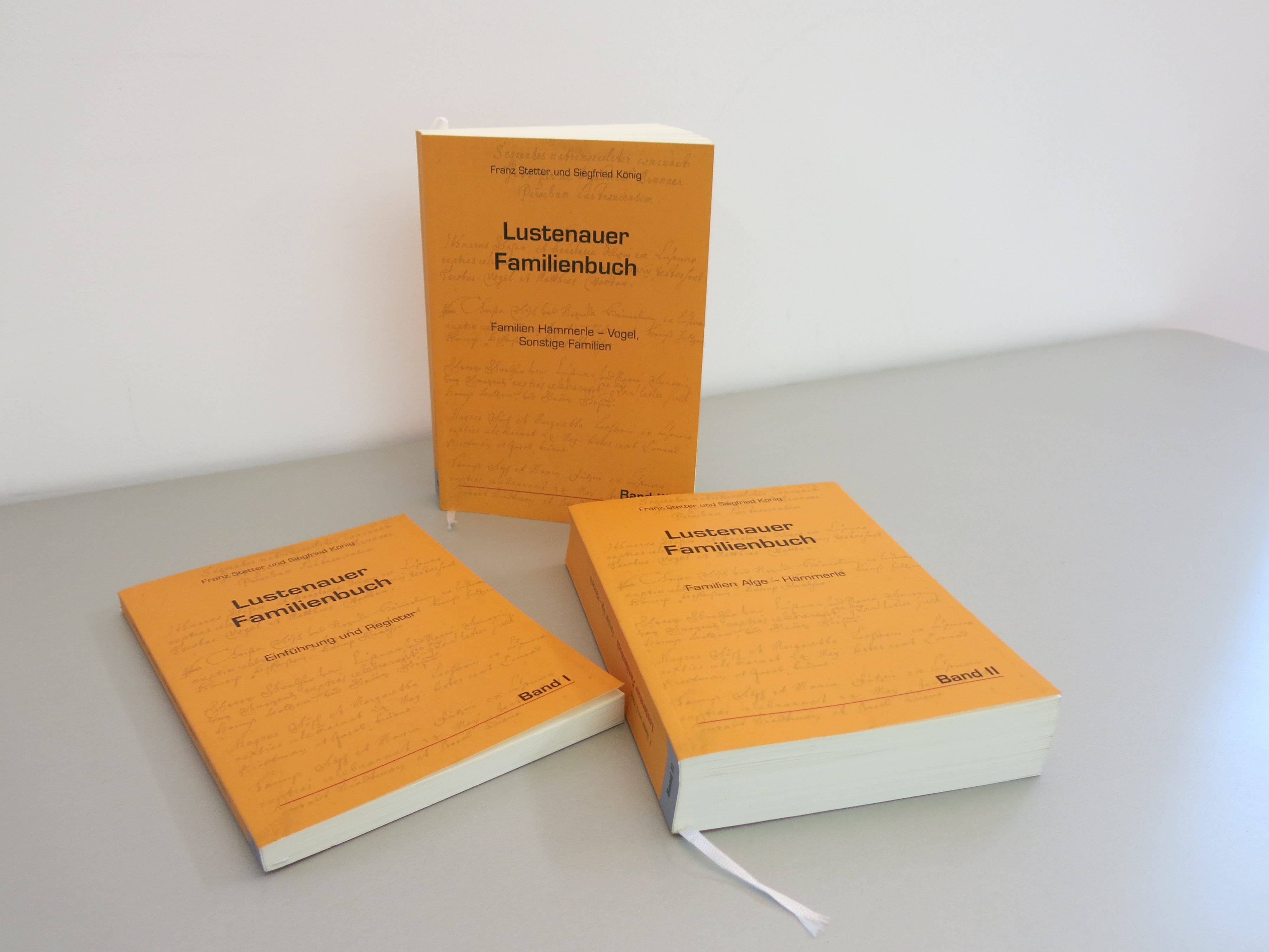 Das Lustenauer Familienbuch ist eine wertvolle Quelle für AhnenforscherInnen und historisch Interessierte.