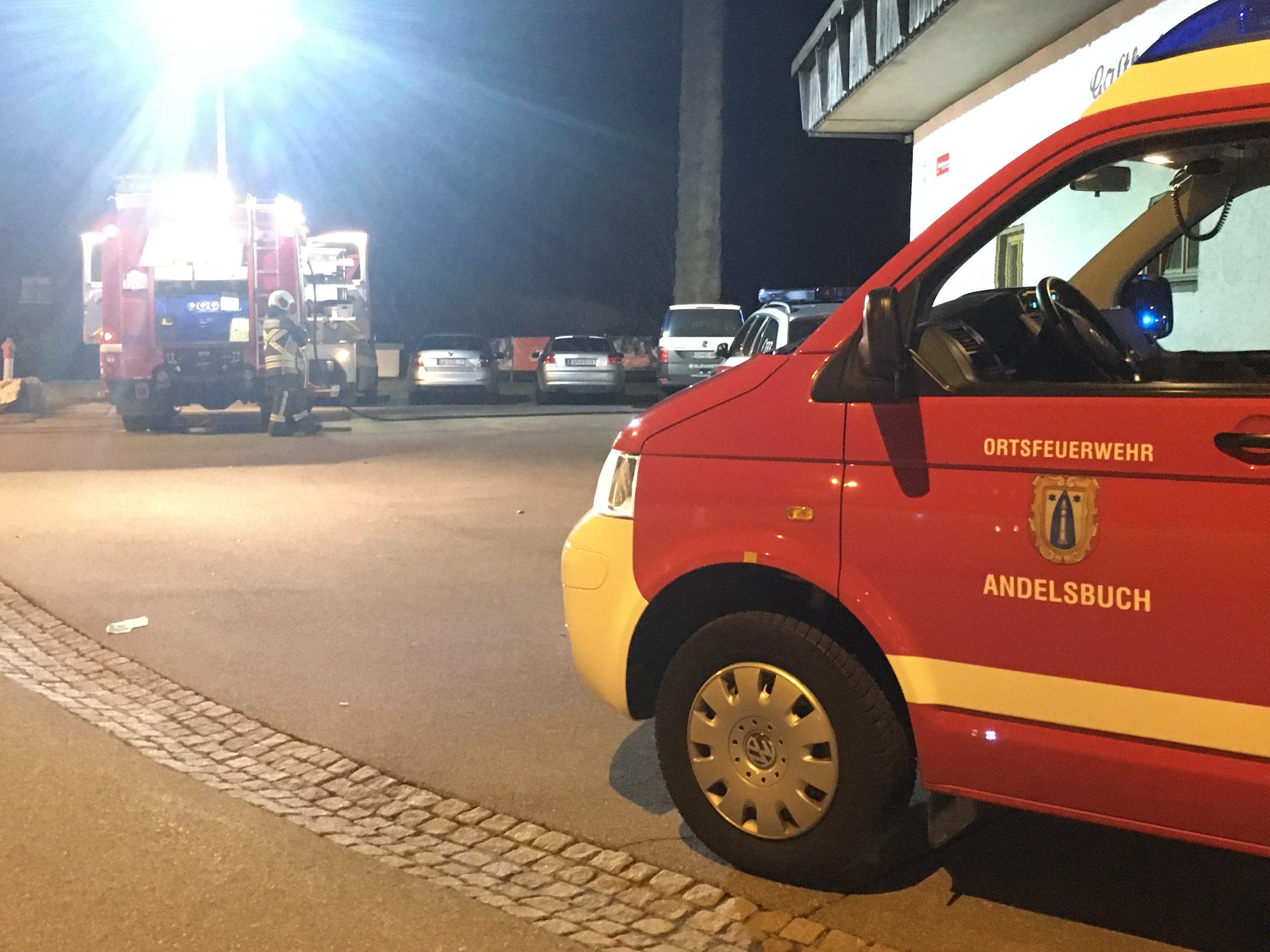 Die Feuerwehr Andelsbuch hatte die Situation rasch geklärt.