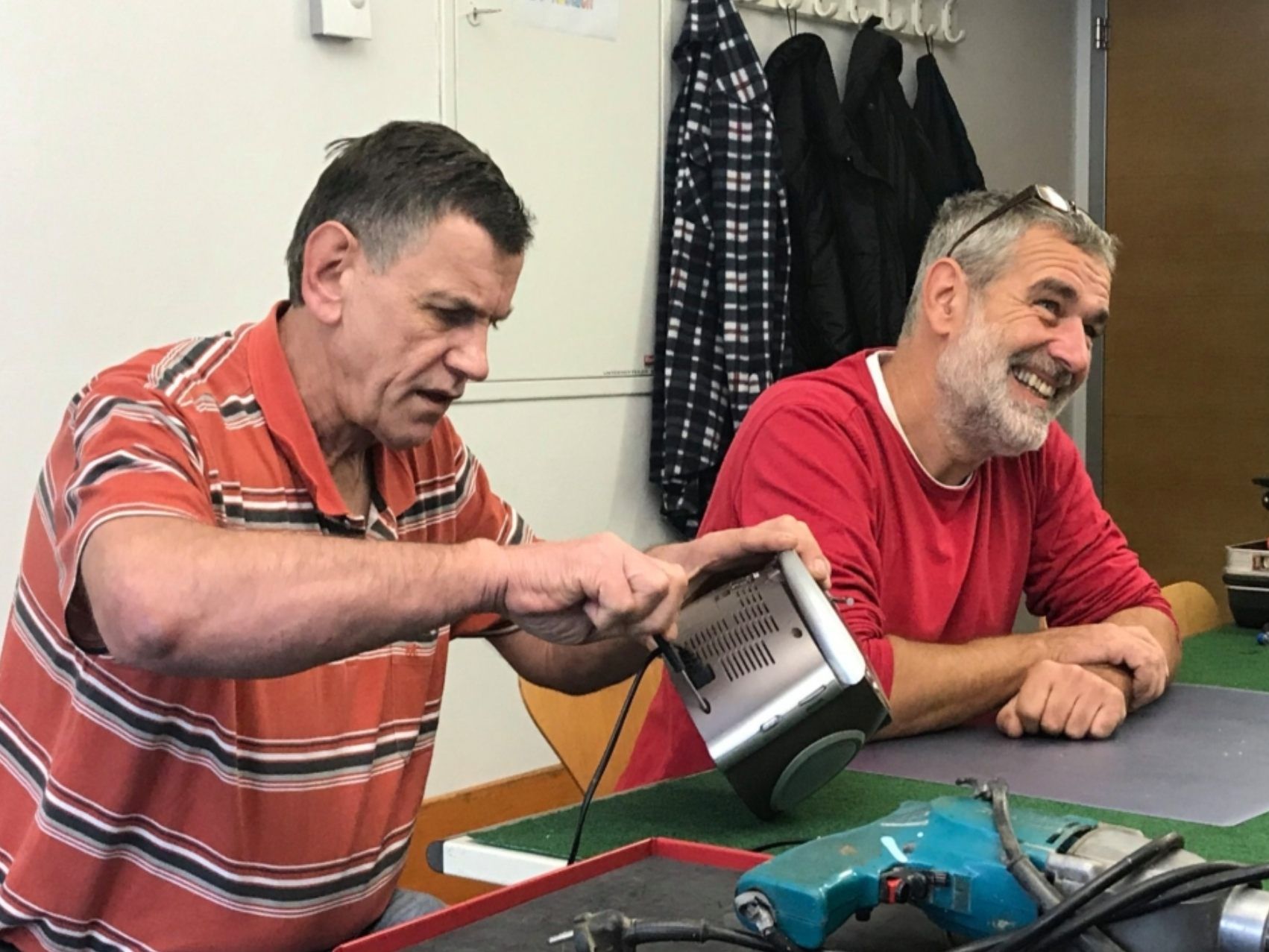Seit zwei Jahren findet in Koblach auch ein Reparatur Cafe statt