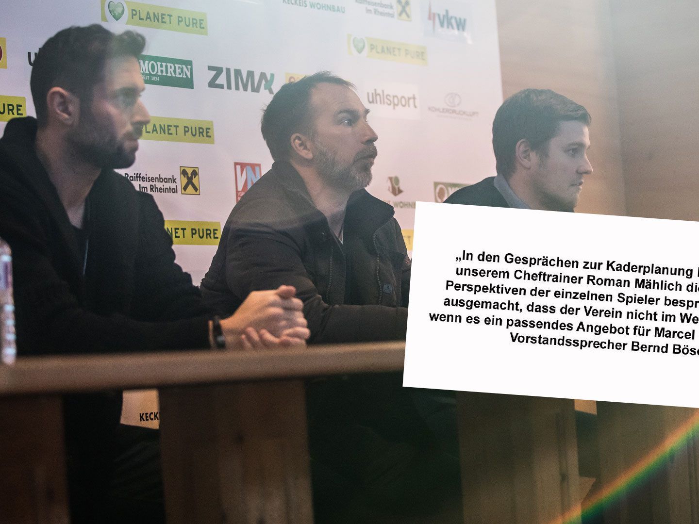 Wirbel um Canadi-Transfer: Nun äußert sich der Vorstand in einer Aussendung.