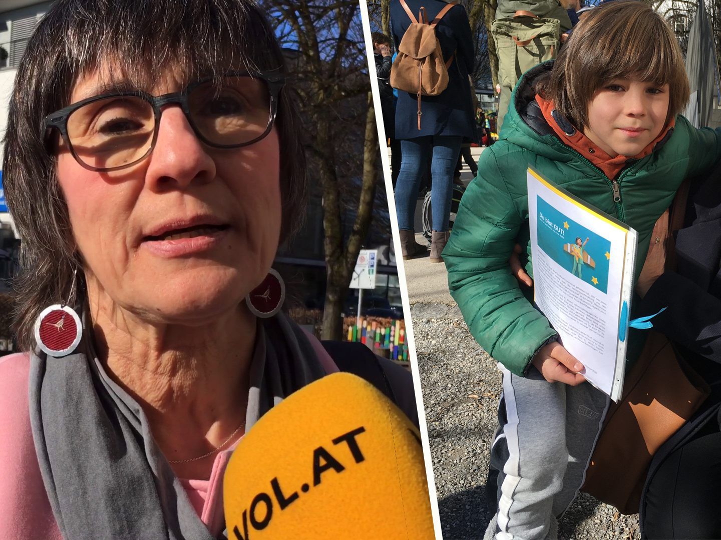 Der Protest gegen den Notenzwang geht weiter. Der Protest gegen den Notenzwang geht weiter.
