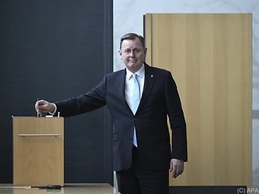 Bodo Ramelow nun wieder zurück im Amt Bodo Ramelow nun wieder zurück im Amt