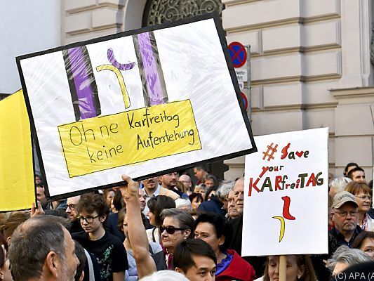 Einstweilen bleibt der Karfreitag ein persönlicher Feiertag Einstweilen bleibt der Karfreitag ein persönlicher Feiertag