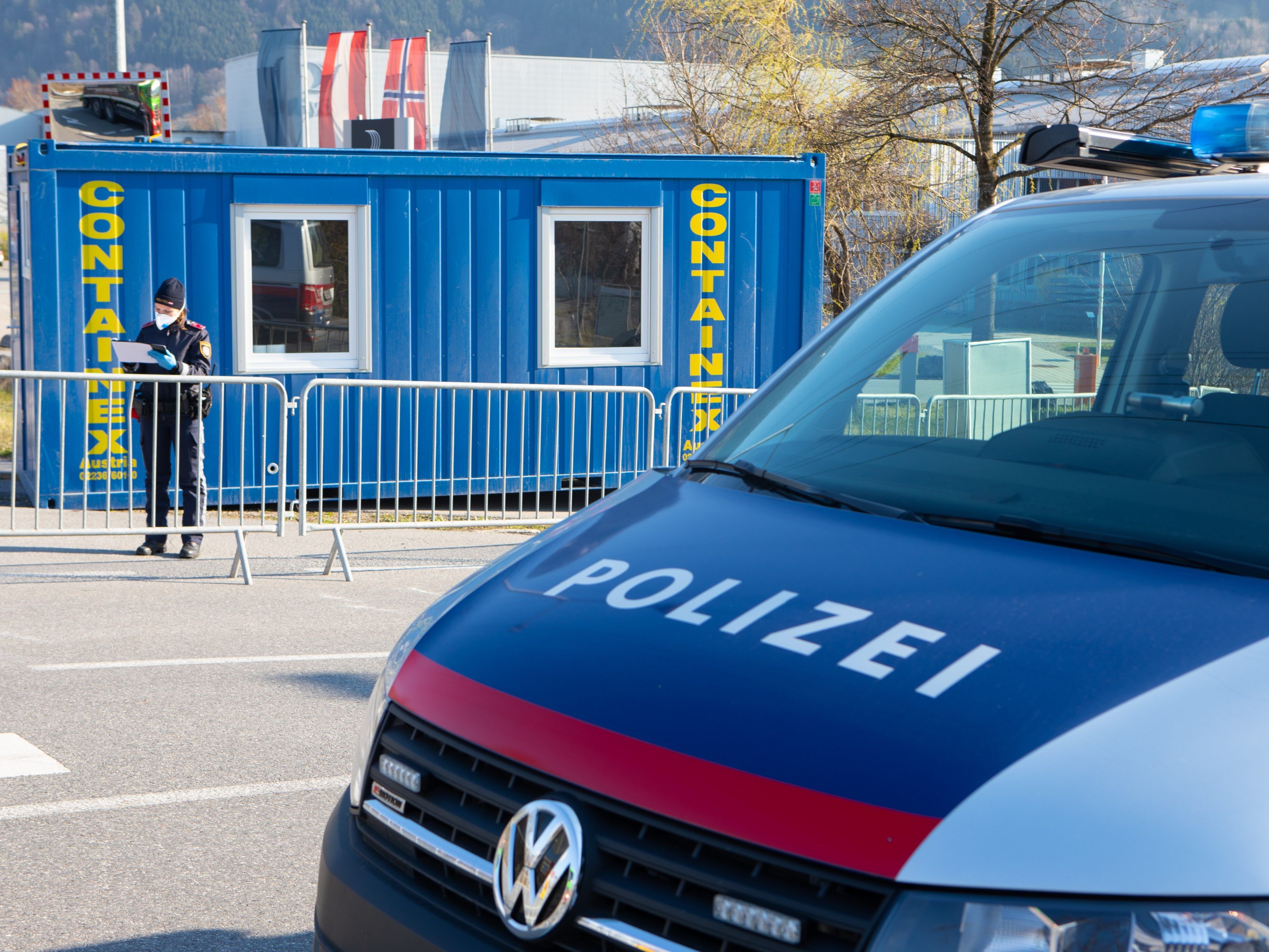 Ortsteile Nenzings stehen unter Quarantäne. Ortsteile Nenzings stehen unter Quarantäne.