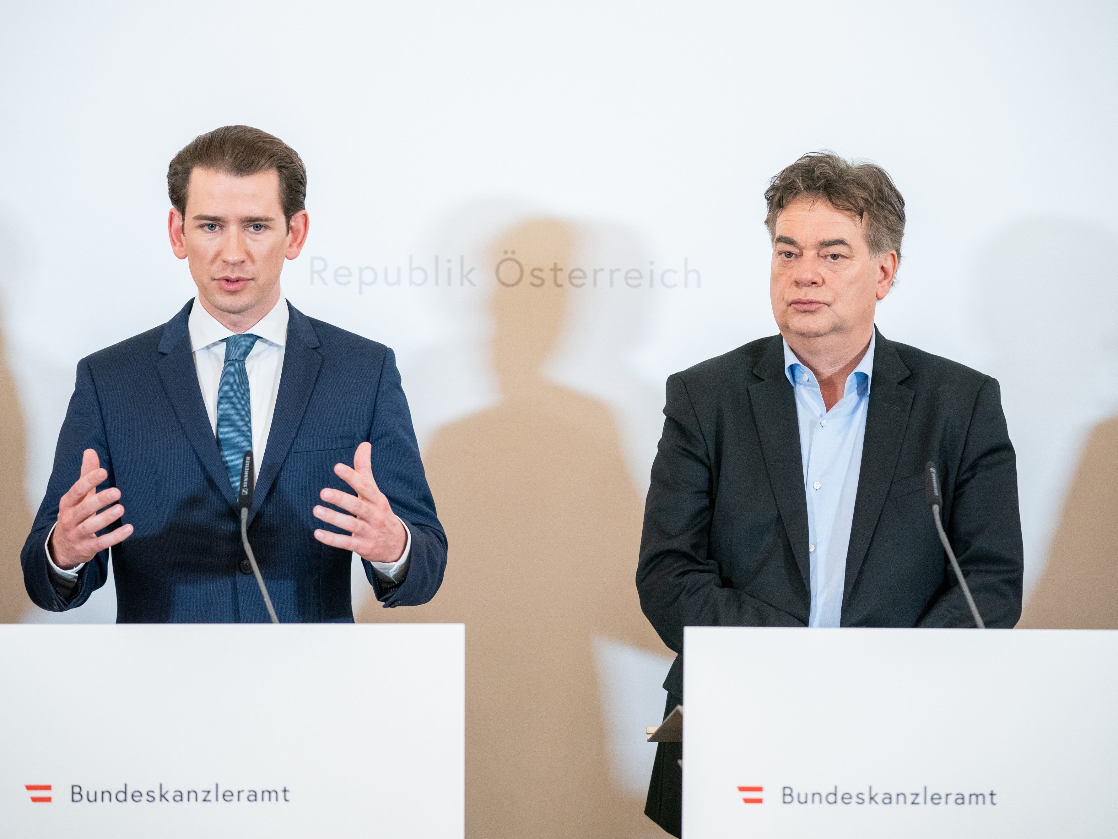 Statements nach dem Ministerrat.