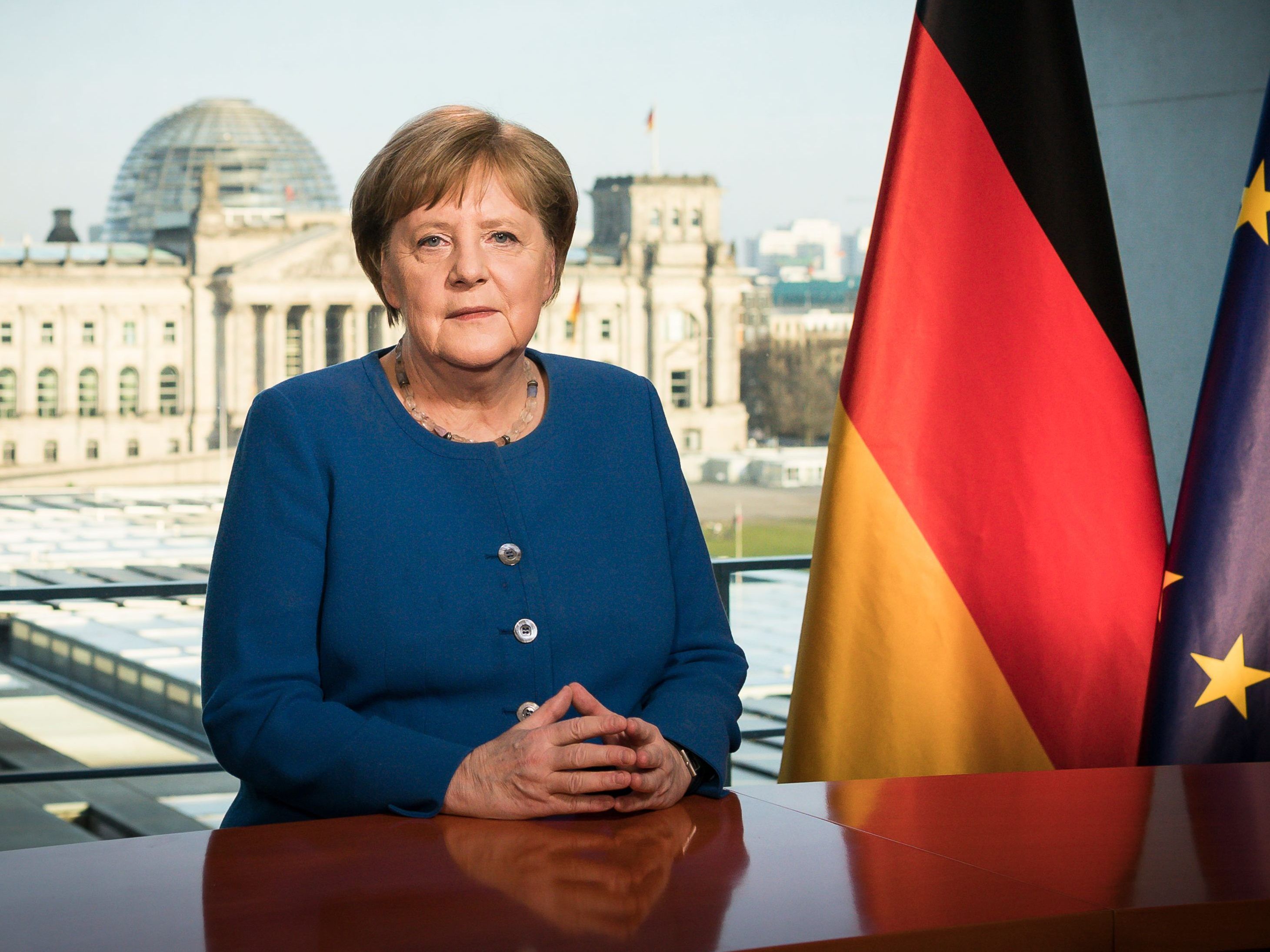 Angela Merkel sprach zur Nation