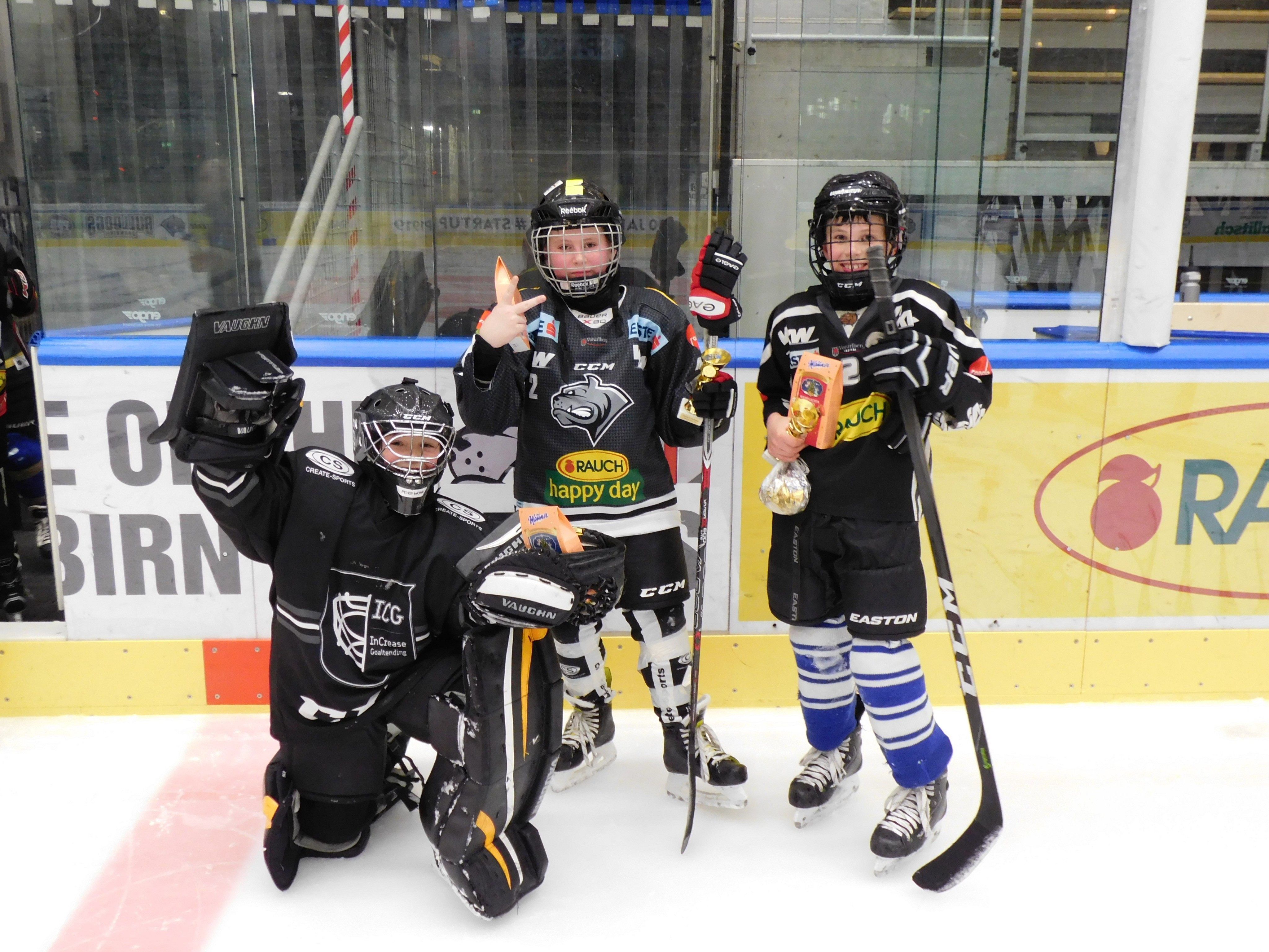 Ein letztes Mal ging es für die jungen Bulldogs aufs Eis