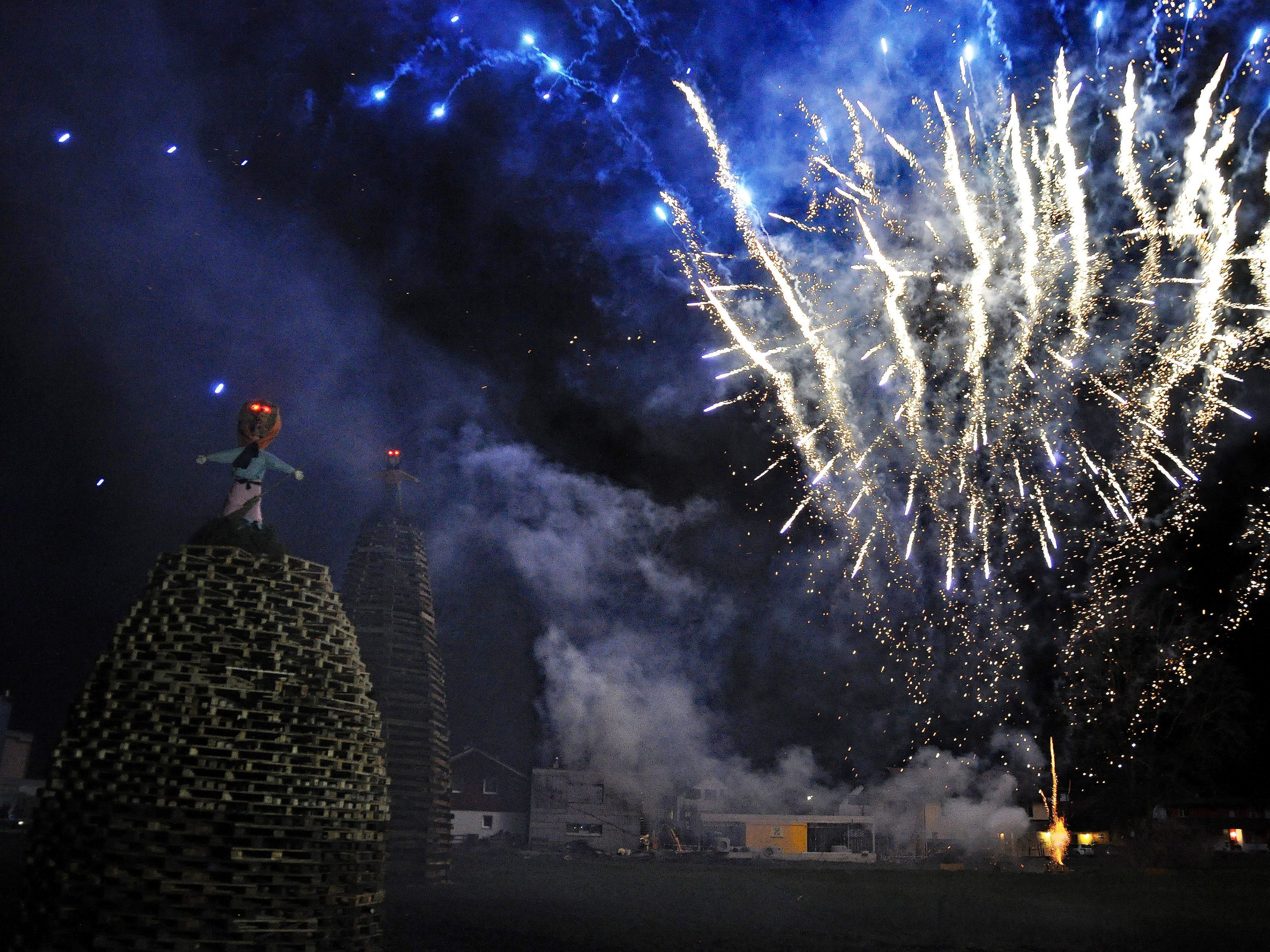Erstmals wurde heuer mit dem Feuerwerk gestartet.