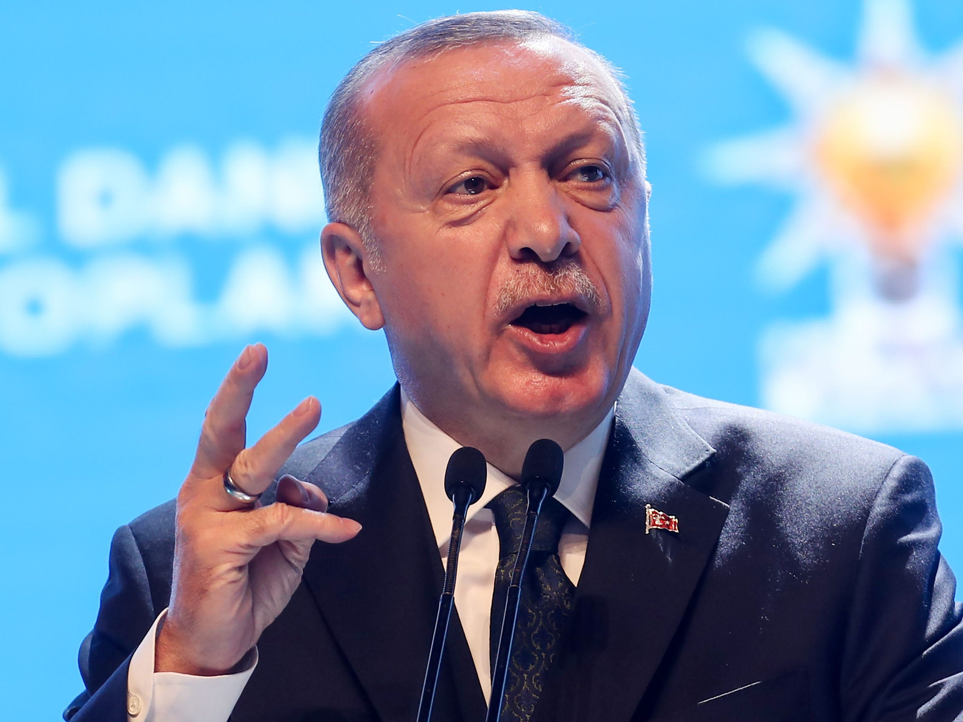 Erdogan sieht die Schuld bei der EU.