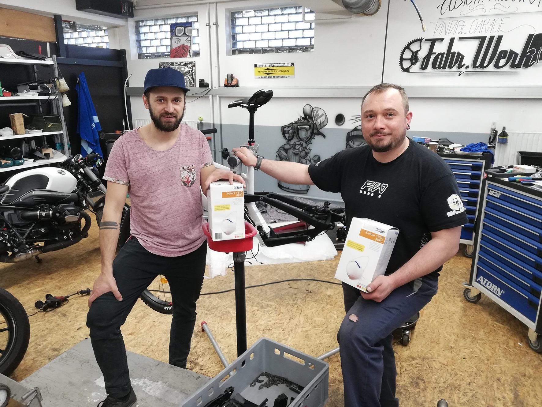 Vorarlbergs Fahrzeugtechniker, Maler und Tapezierer starteten spontane Solidaritätsaktion.