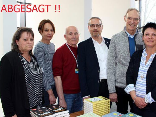 Achtung! Alle vier Veranstaltungen wurden abgesagt