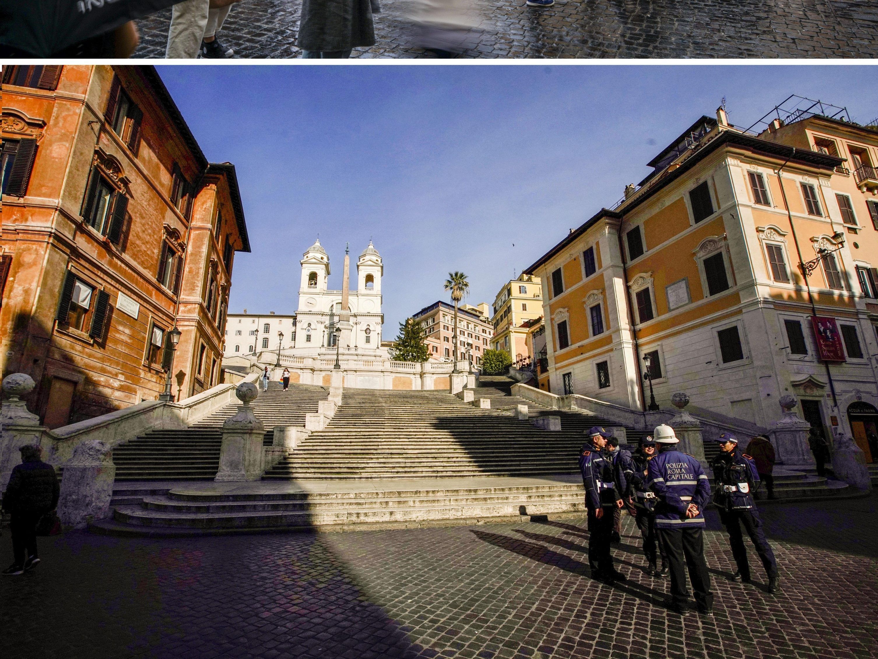 Spanische Treppe in Italien