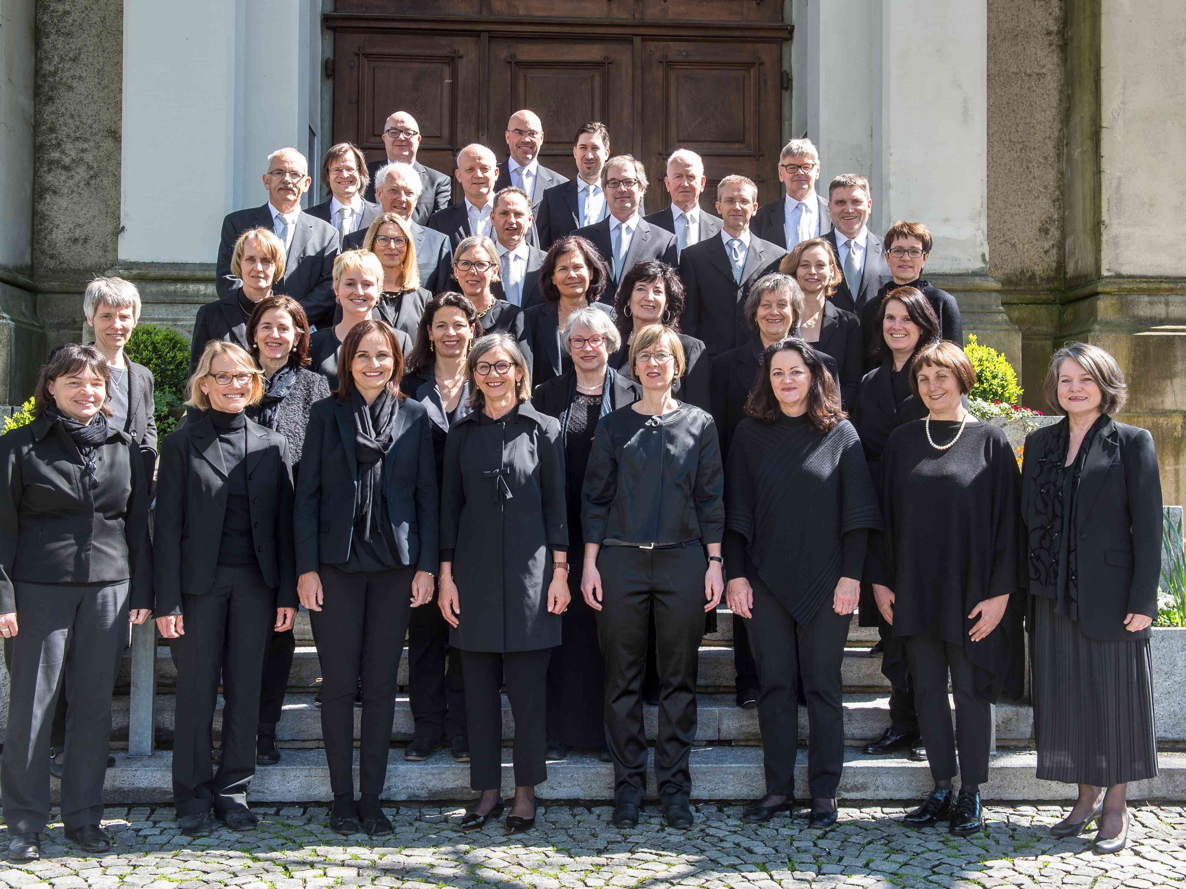 Der Vorarlberger Madrigalchor lädt zum Konzert.