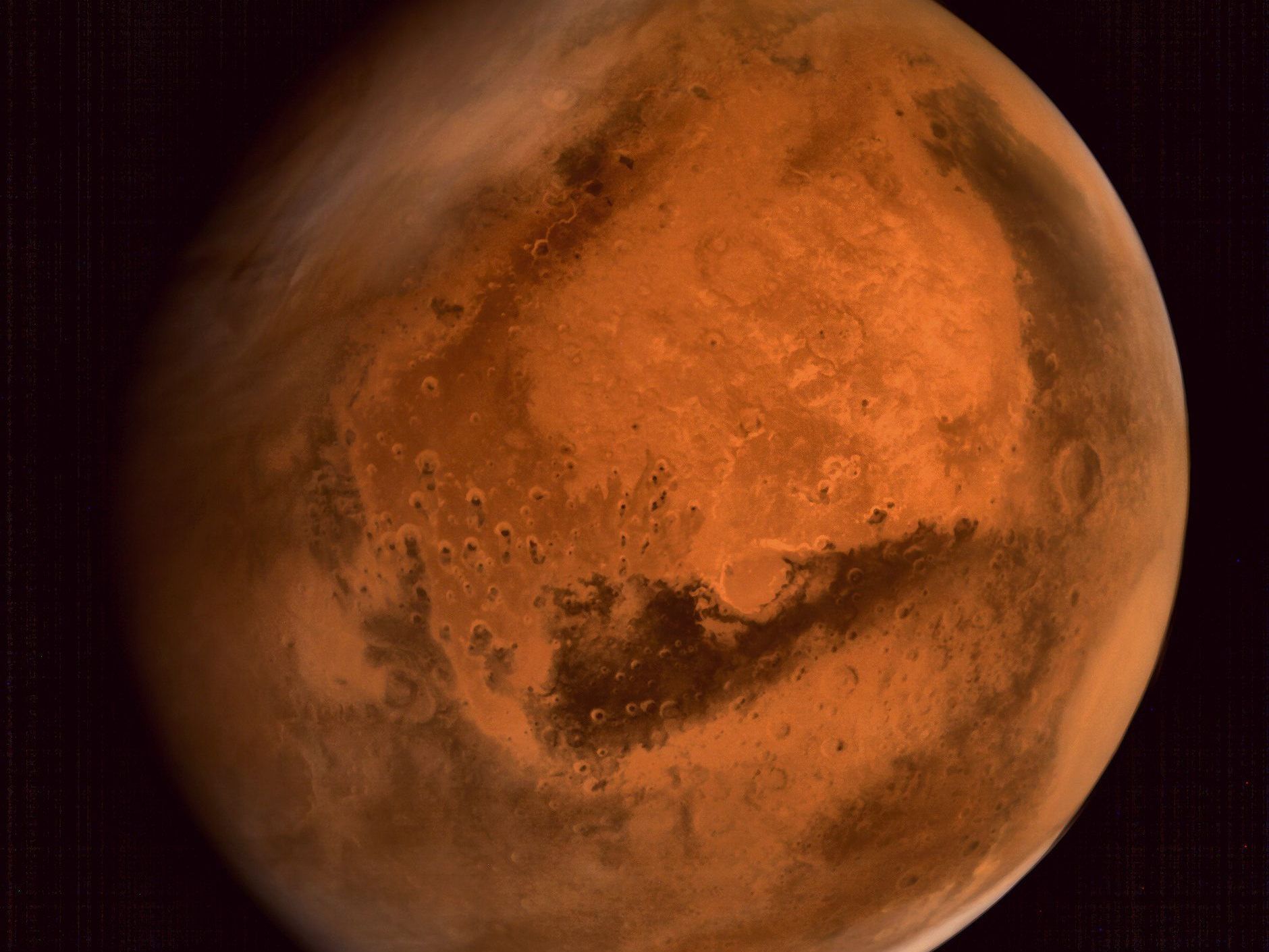 Erstmals wurden bewegte Bilder von Sanddünen auf dem Mars eingefangen. Erstmals wurden bewegte Bilder von Sanddünen auf dem Mars eingefangen.