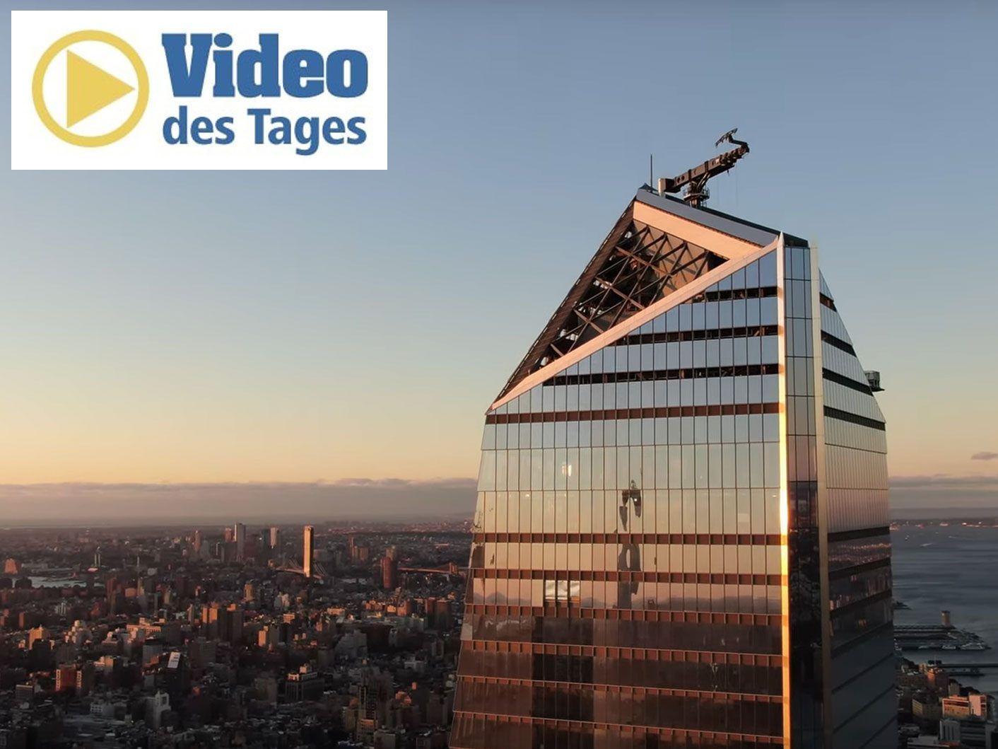Spektakuläre Aussichtsplattform in New York auf 335 Metern Höhe: "The Edge"