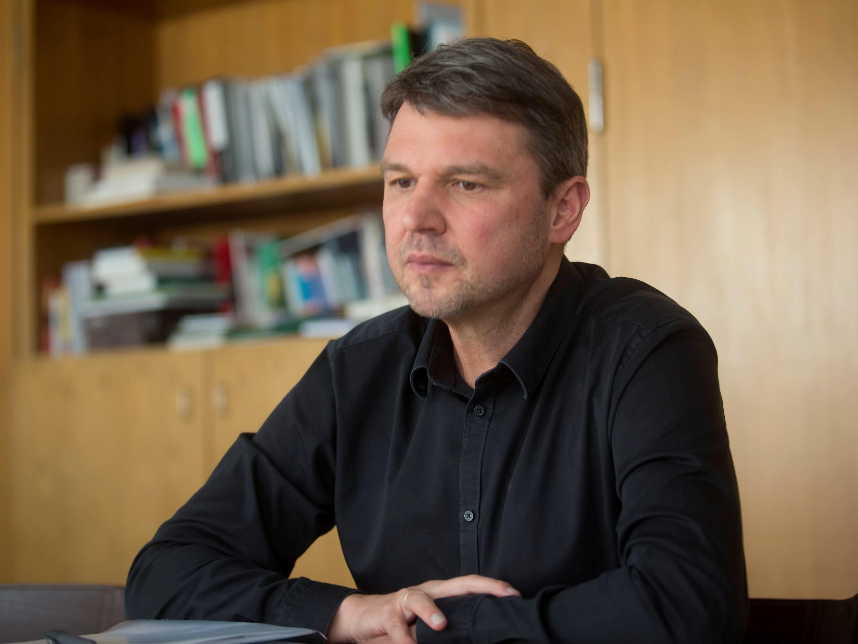 Bürgermeister Kurt Fischer.