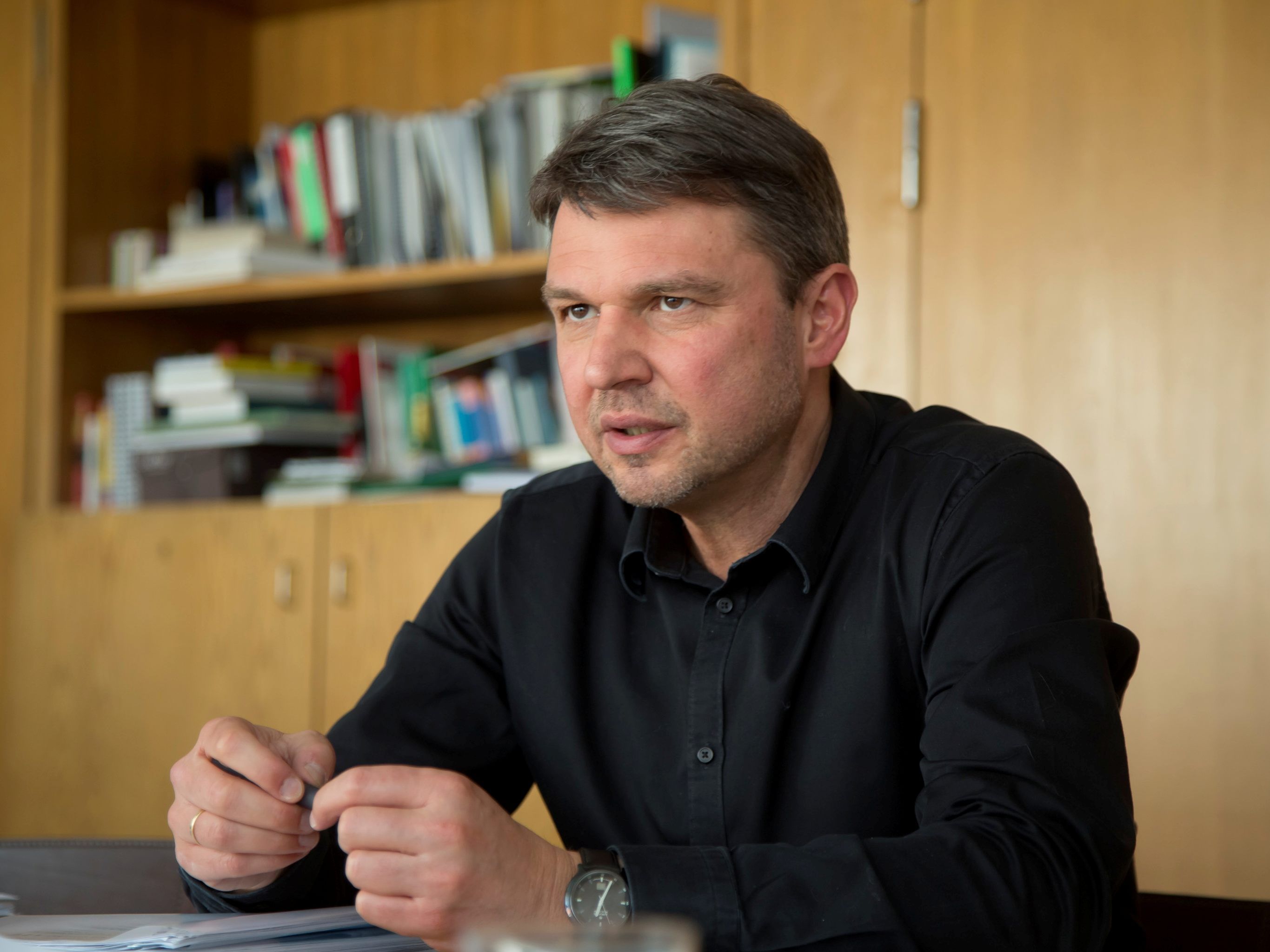 Lustenaus Bürgermeister Kurt Fischer. Lustenaus Bürgermeister Kurt Fischer.