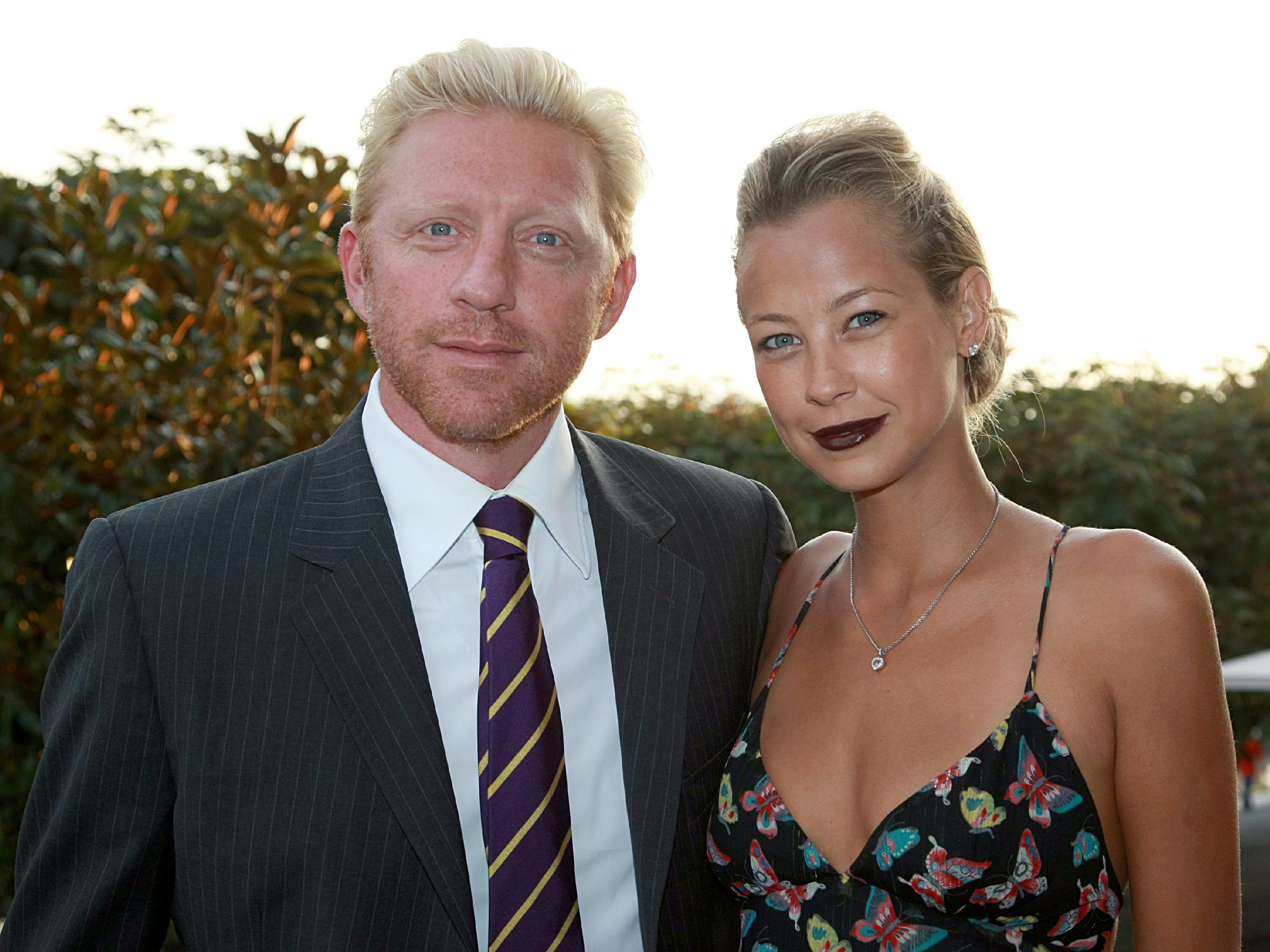 Archivbild: Boris Becker und Alessandra.