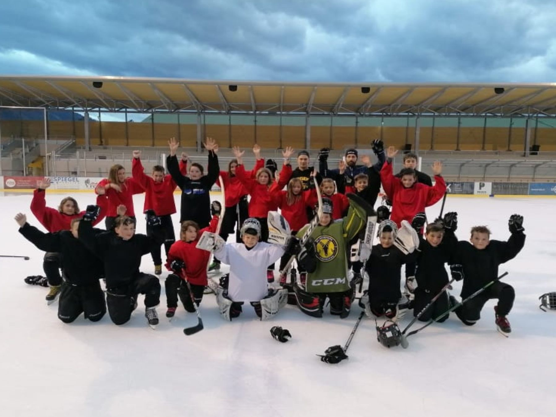 Auch beim letzten Training waren die HSC Youngsters mit vollem Eifer bei der Sache