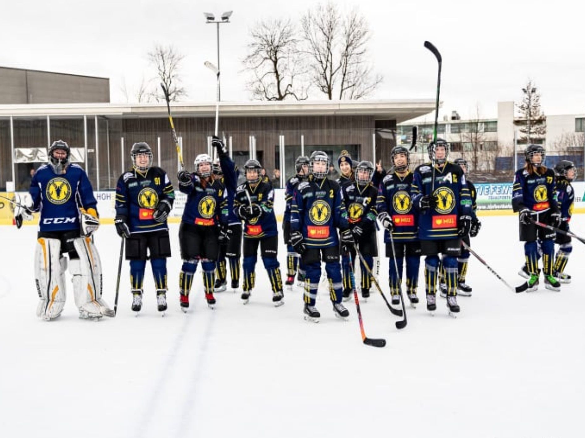 Die HSC Ladies zeigten ein tolles Spiel Die HSC Ladies zeigten ein tolles Spiel