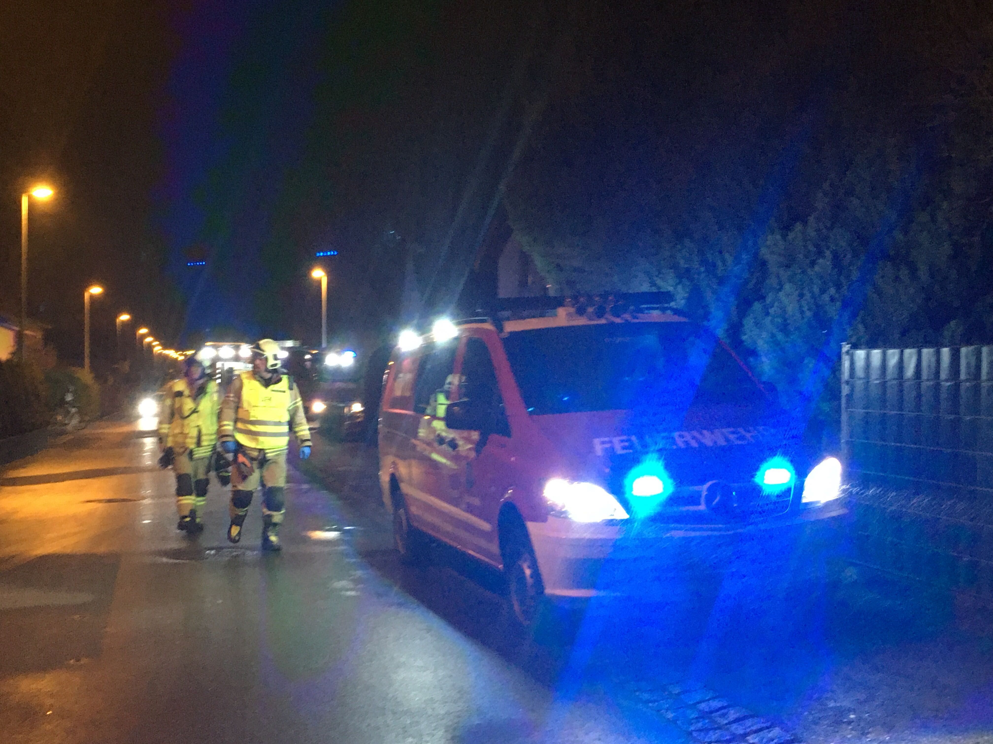 Der Fahrer wurde unbestimmten Grades verletzt.