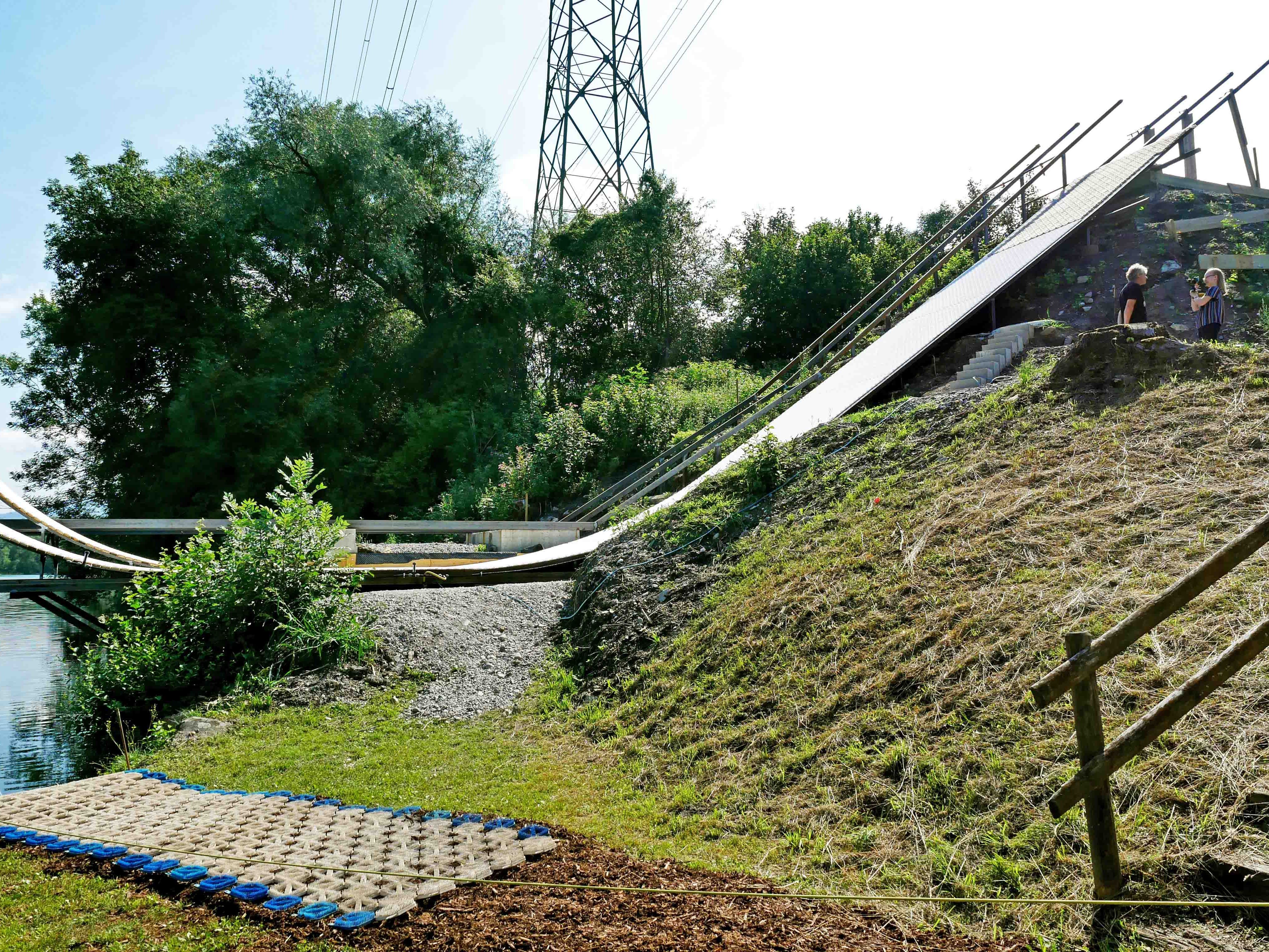 In den Rheinauen entsteht das neue Vorarlberger Freestyle Trainingszentrum In den Rheinauen entsteht das neue Vorarlberger Freestyle Trainingszentrum