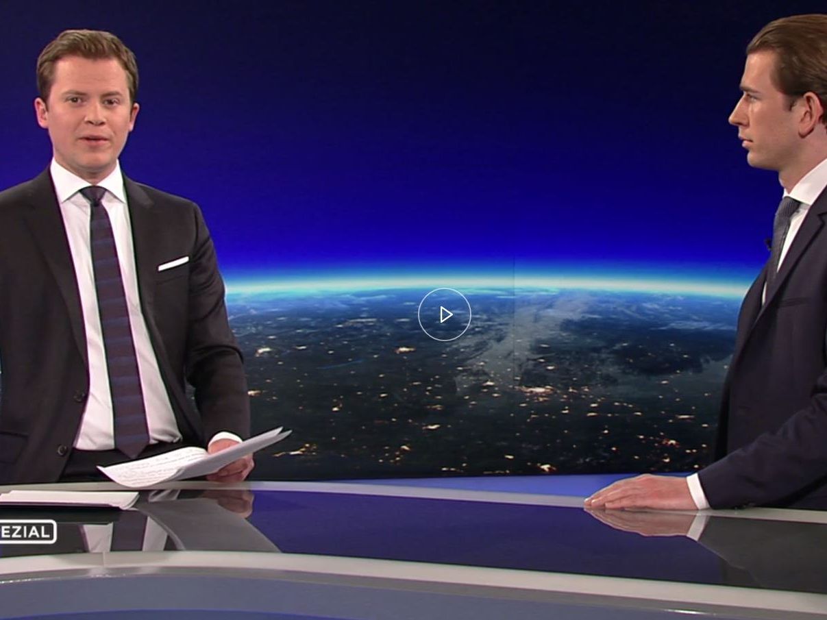 Sebastian Kurz appellierte am Samstagabend einmal mehr an die Bevölkerung. Sebastian Kurz appellierte am Samstagabend einmal mehr an die Bevölkerung.