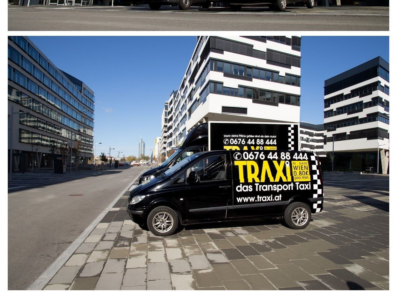 TRAXI steht für Transporter-Taxi.