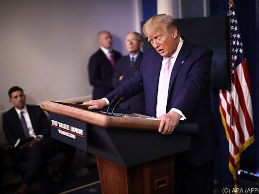 US-Präsident Trump im Weißen Haus US-Präsident Trump im Weißen Haus
