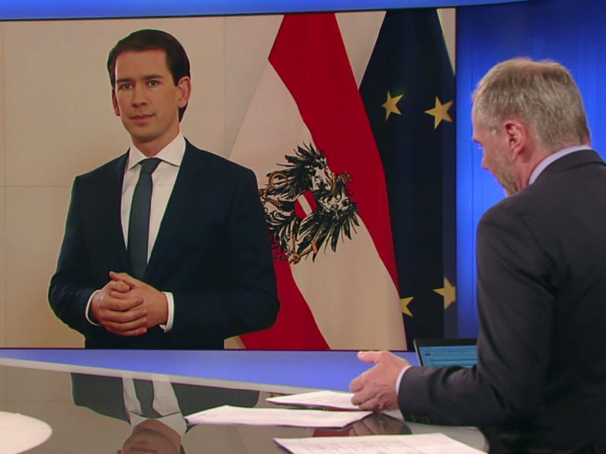Kanzler Kurz im ZiB2-Interview