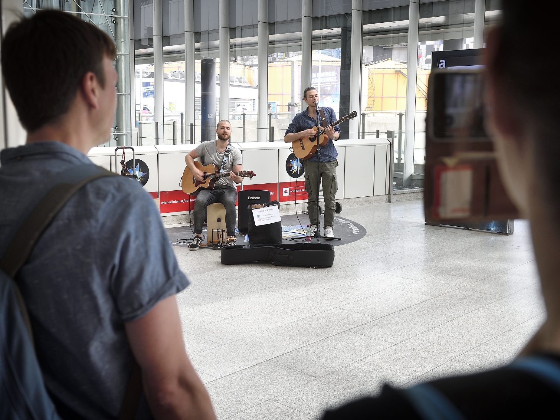 Die Wiener U-Bahn-Stars musizieren ab sofort virtuell. Die Wiener U-Bahn-Stars musizieren ab sofort virtuell.
