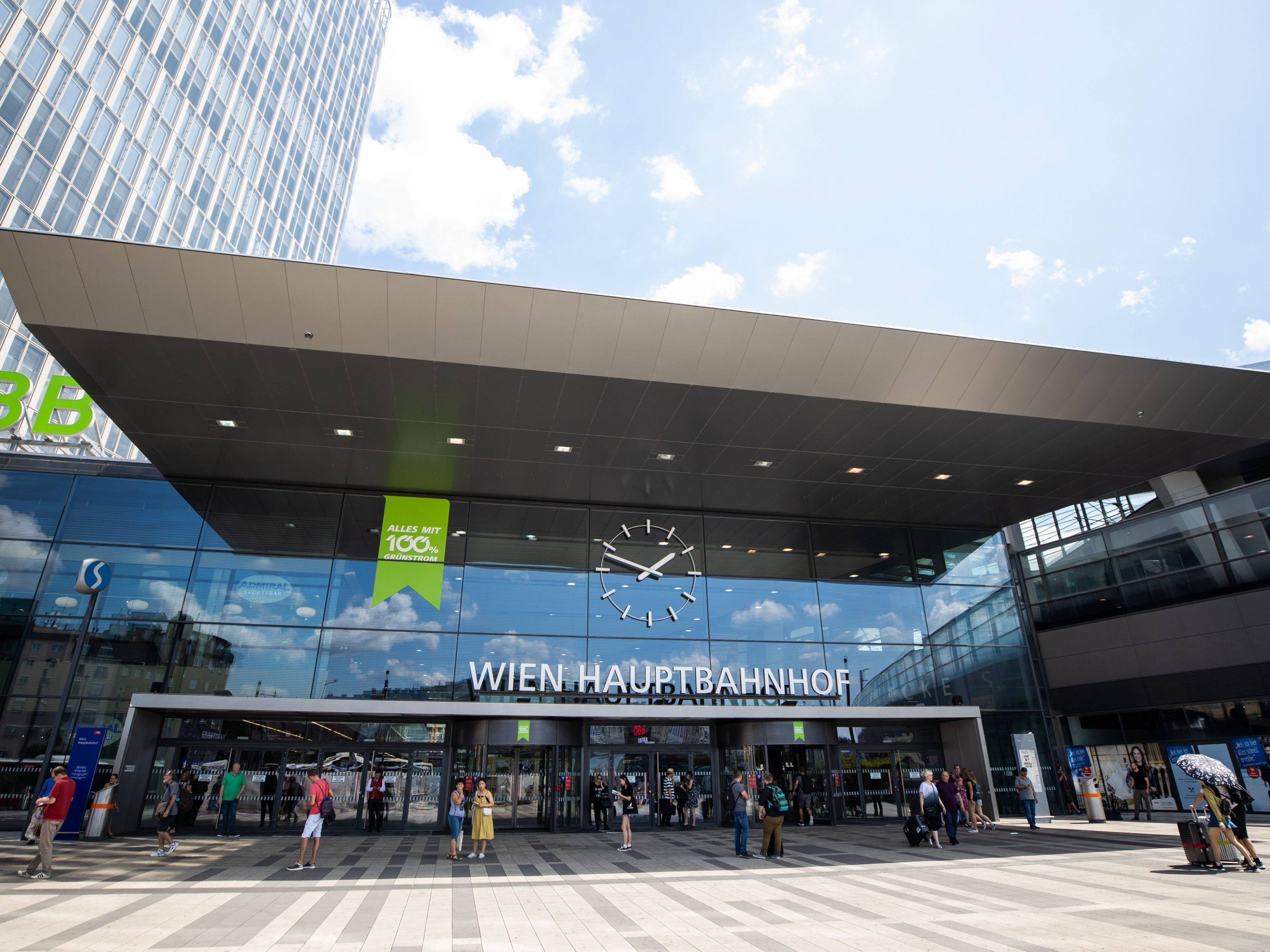 Alleine am Wiener Hauptbahnhof Wien gibt es rund 90 Lokale der ÖBB.