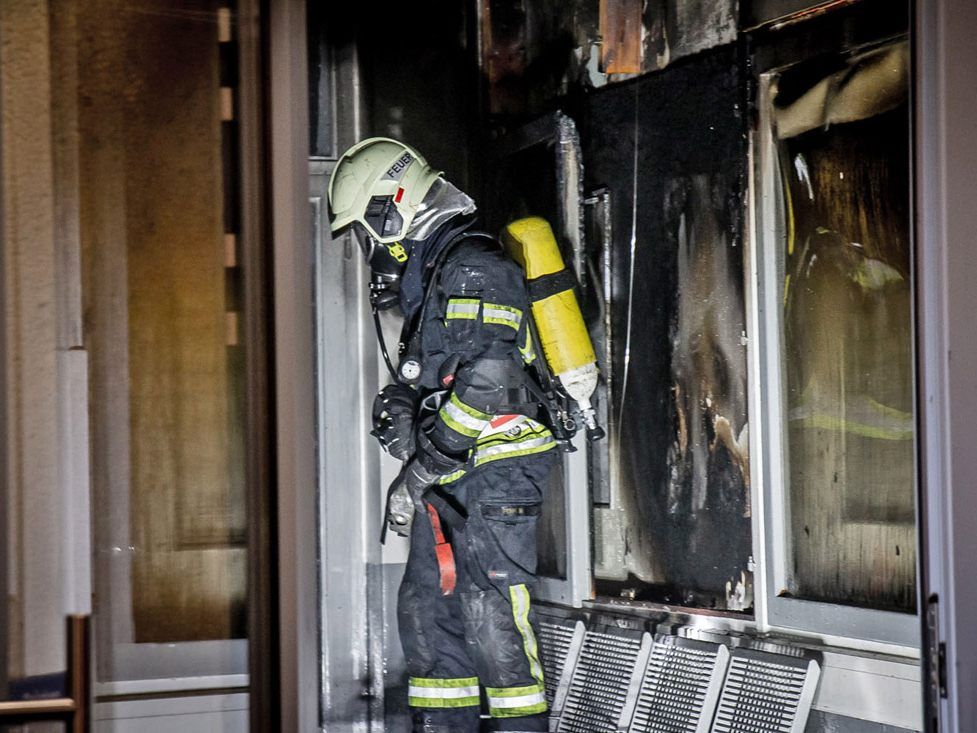 Die Brandursache ist derzeit noch unklar.