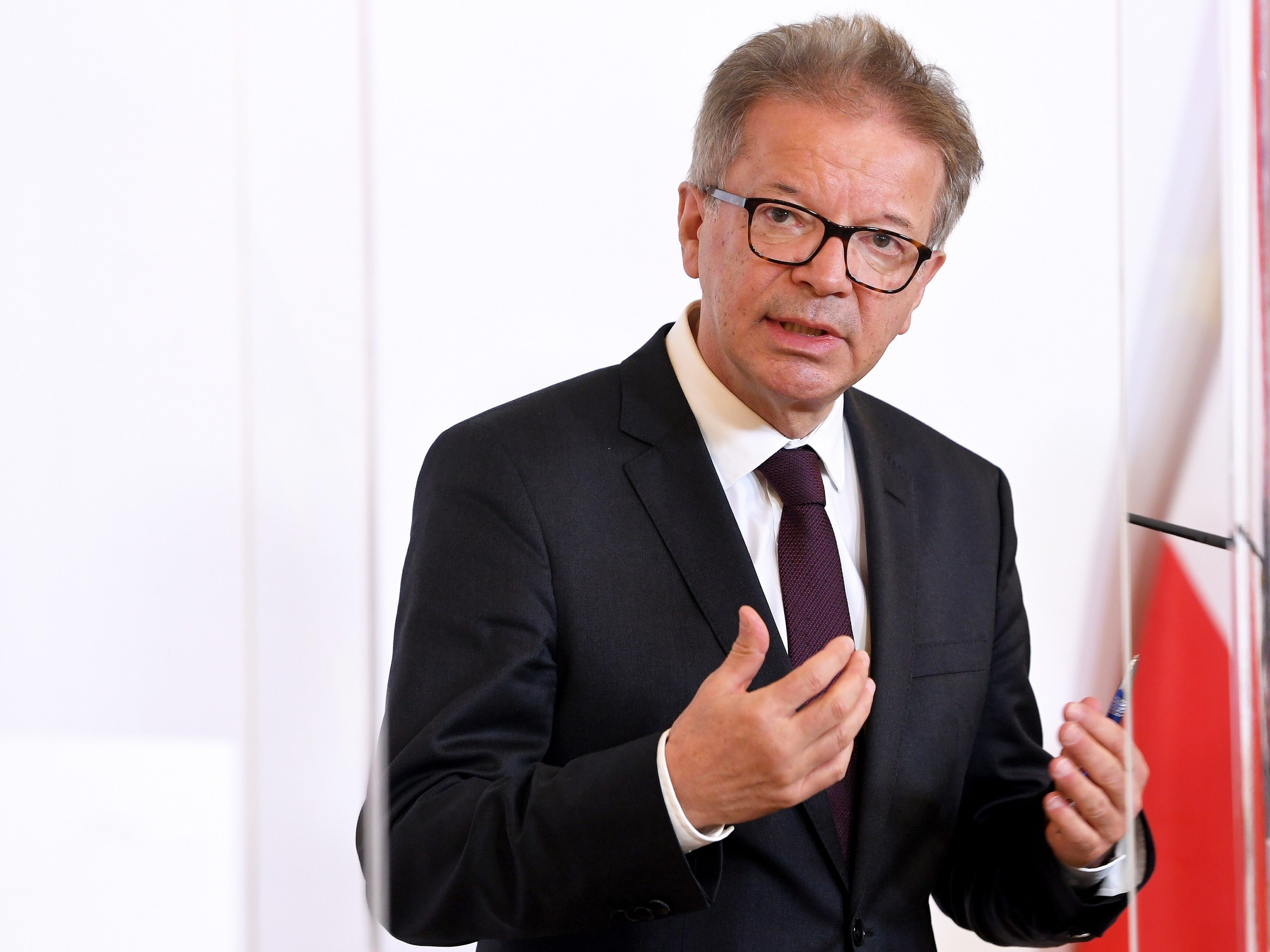 Gesundheitsminister Anschober präsentierte die Maßnahmen für Risikogruppen. Gesundheitsminister Anschober präsentierte die Maßnahmen für Risikogruppen.