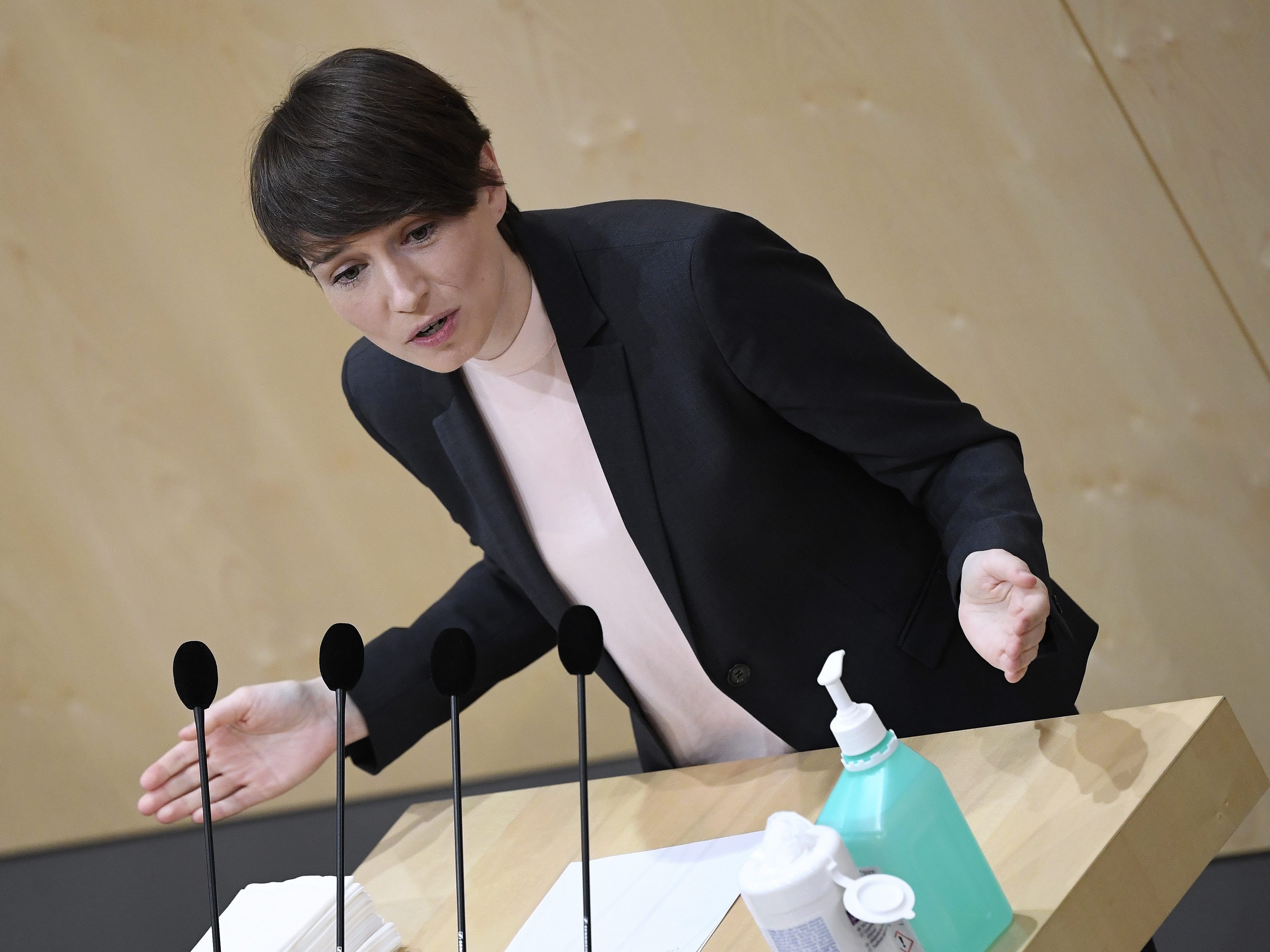 Sigrid Maurer meldete sich zum Tag der Arbeitslosen zu Wort