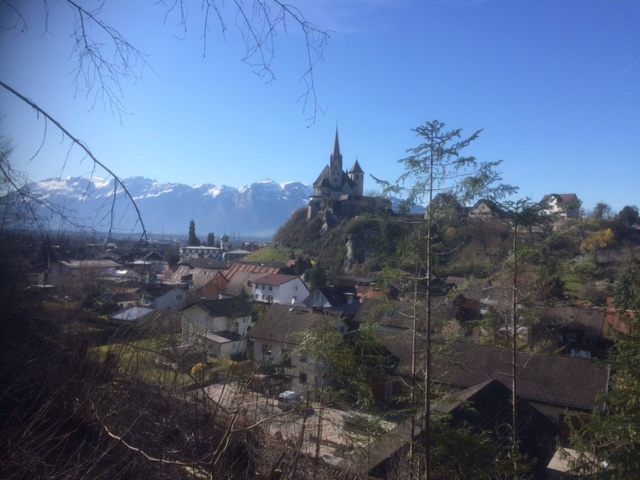 Blick von der Gastra